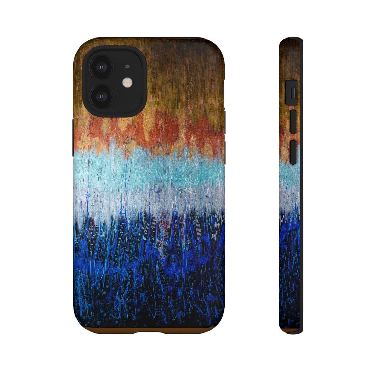 Artistic Tough iPhone Case - Colorful Abstract Design