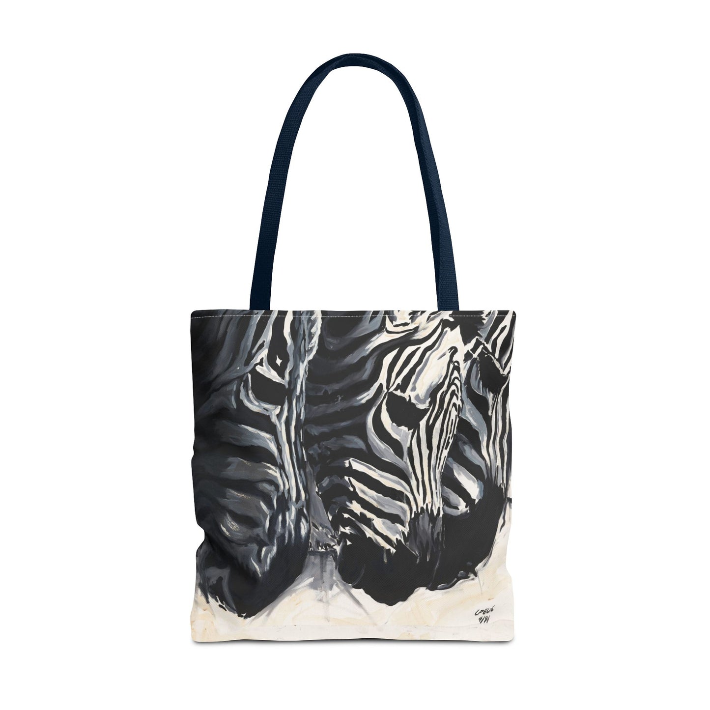 The Baby Zebras Image- Tote Bag