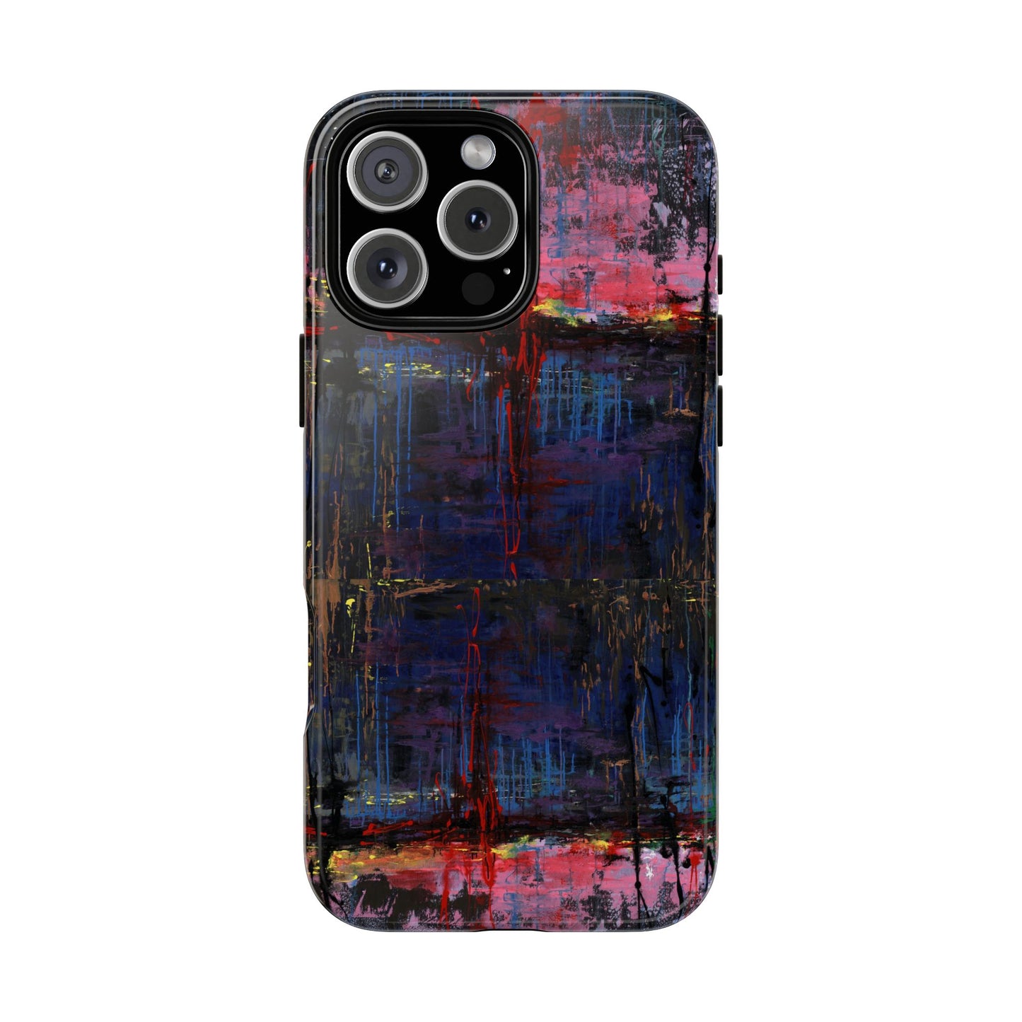 Artistic Tough Cases - Colorful Abstract Phone Case for Creative Souls- Illumination Image