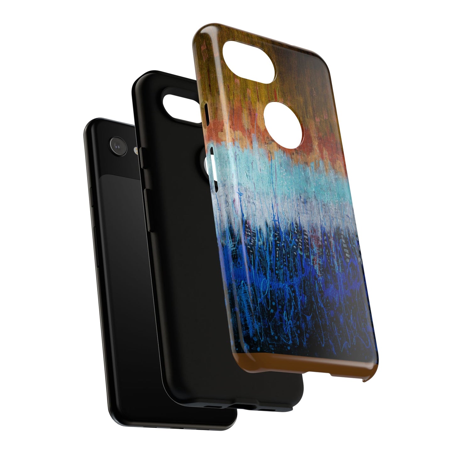 Artistic Tough iPhone Case - Colorful Abstract Design