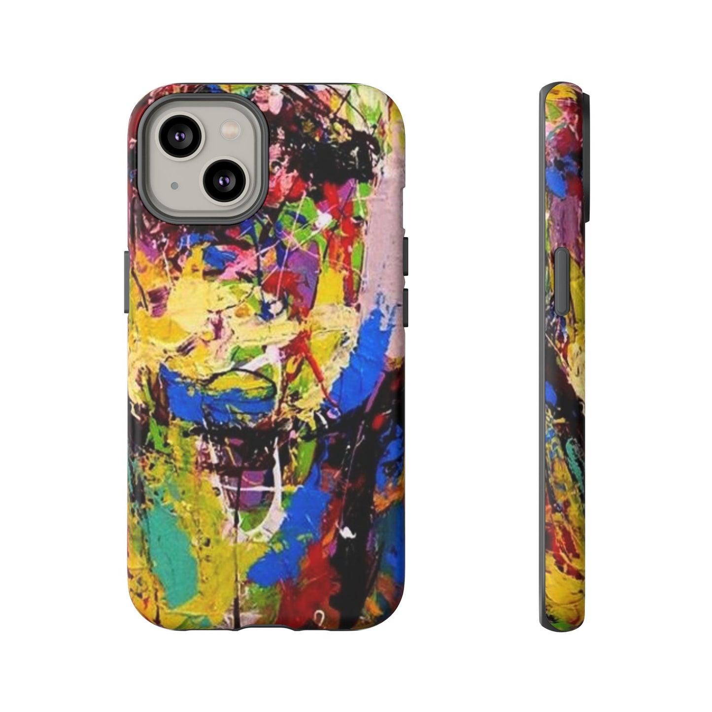 Vibrant Abstract Phone Case - Tough Cases for Bold Individuals