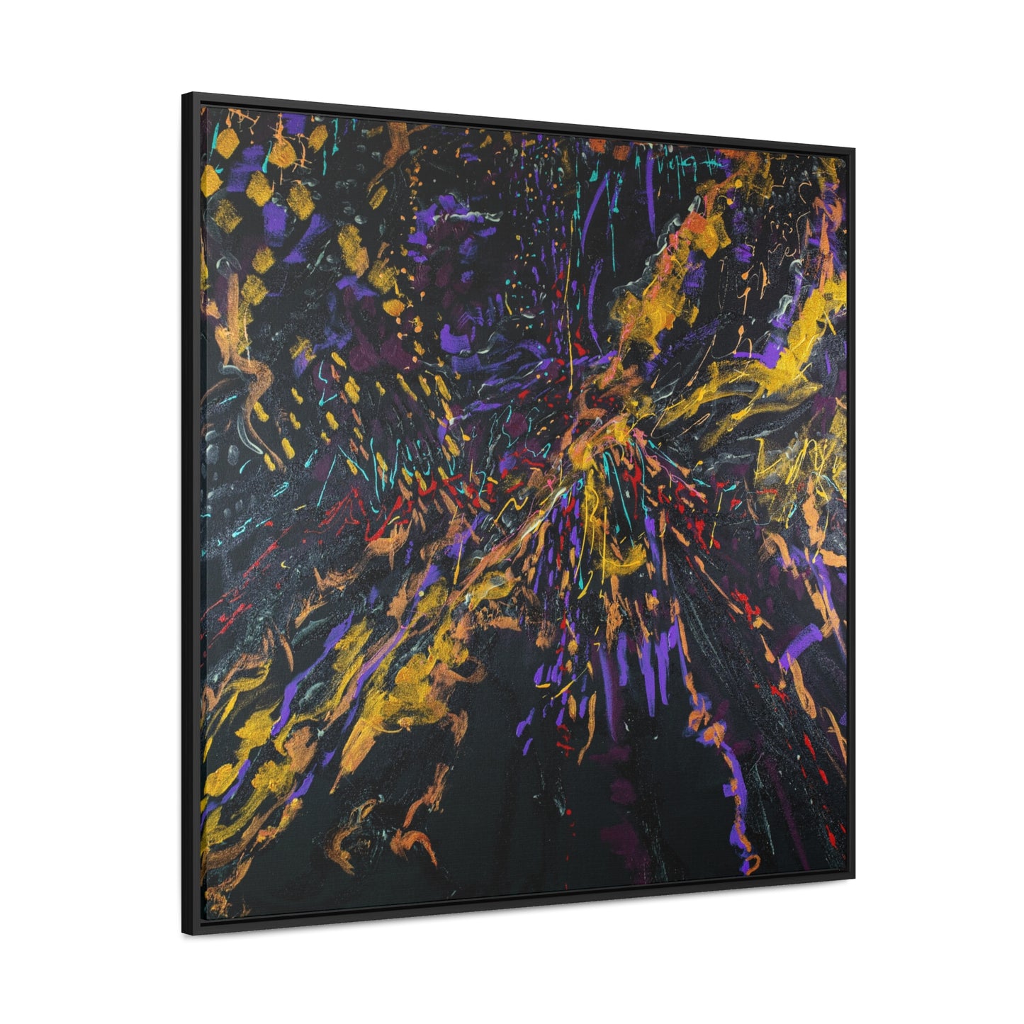 Brilliance of Spring - Framed Canvas Print