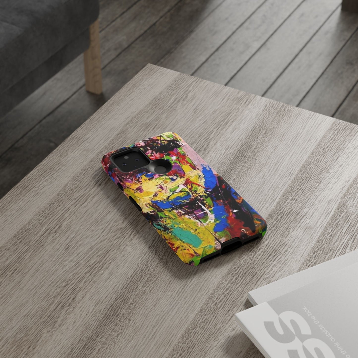 Vibrant Abstract Phone Case - Tough Cases for Bold Individuals