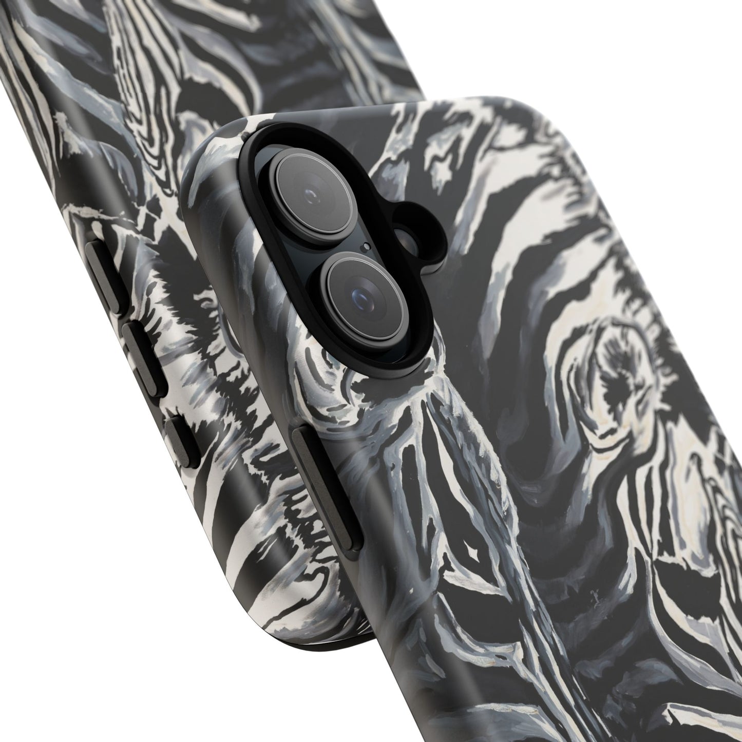 Artistic Zebra Print Phone Case -Tough Cases- Baby Zebras Image