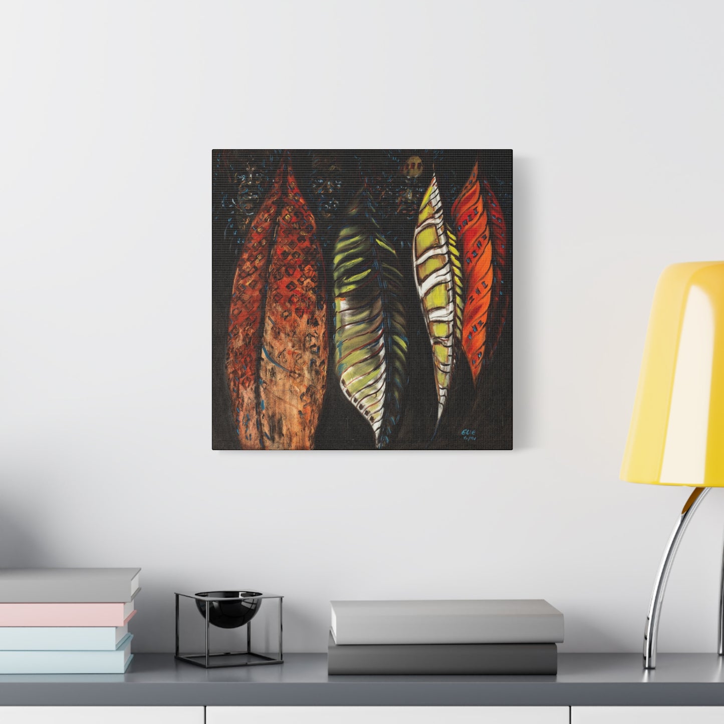 In The Shadows - Matte Canvas Print