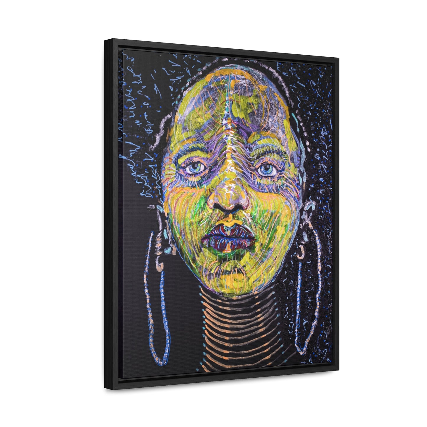 Native Daughter - Framed Canvas Print