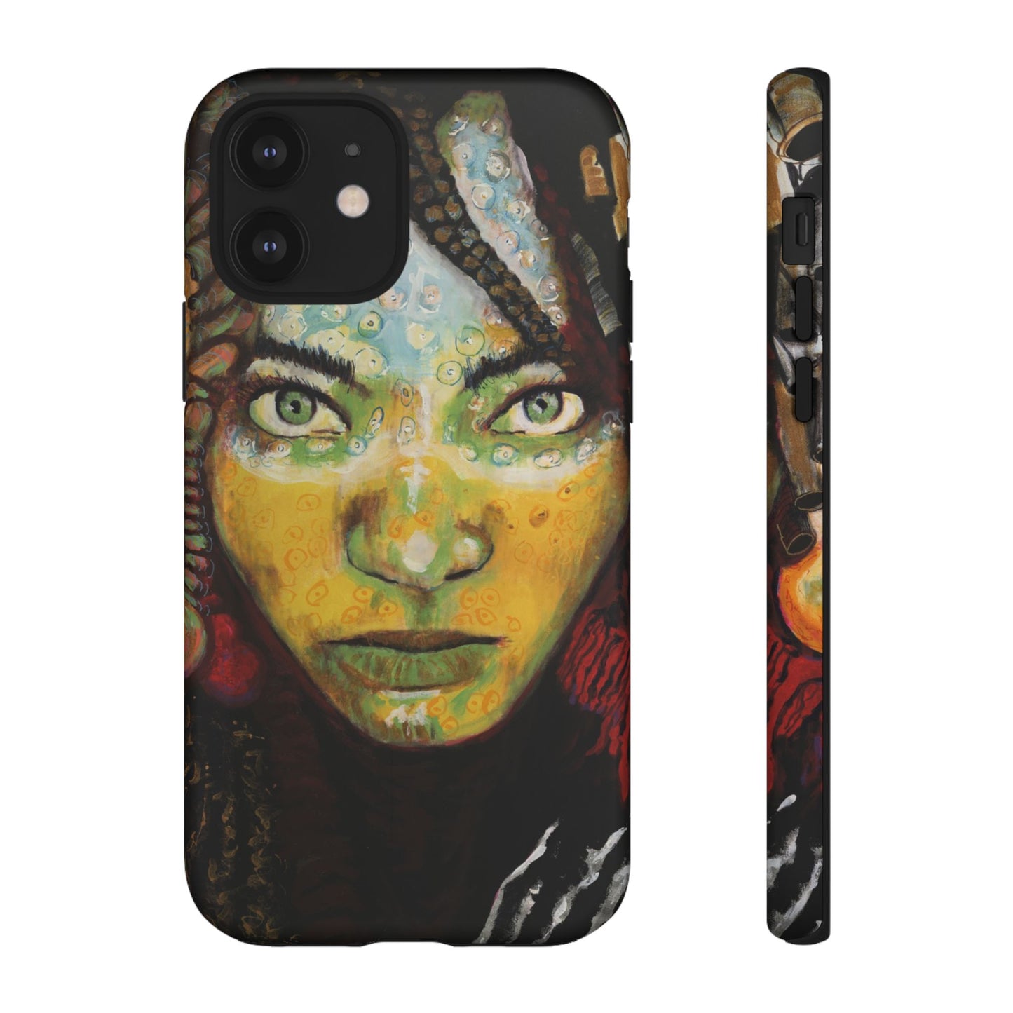 Artistic Tough Case - Unique Design for Bold Personalities- From Africa to America the Sisters Image