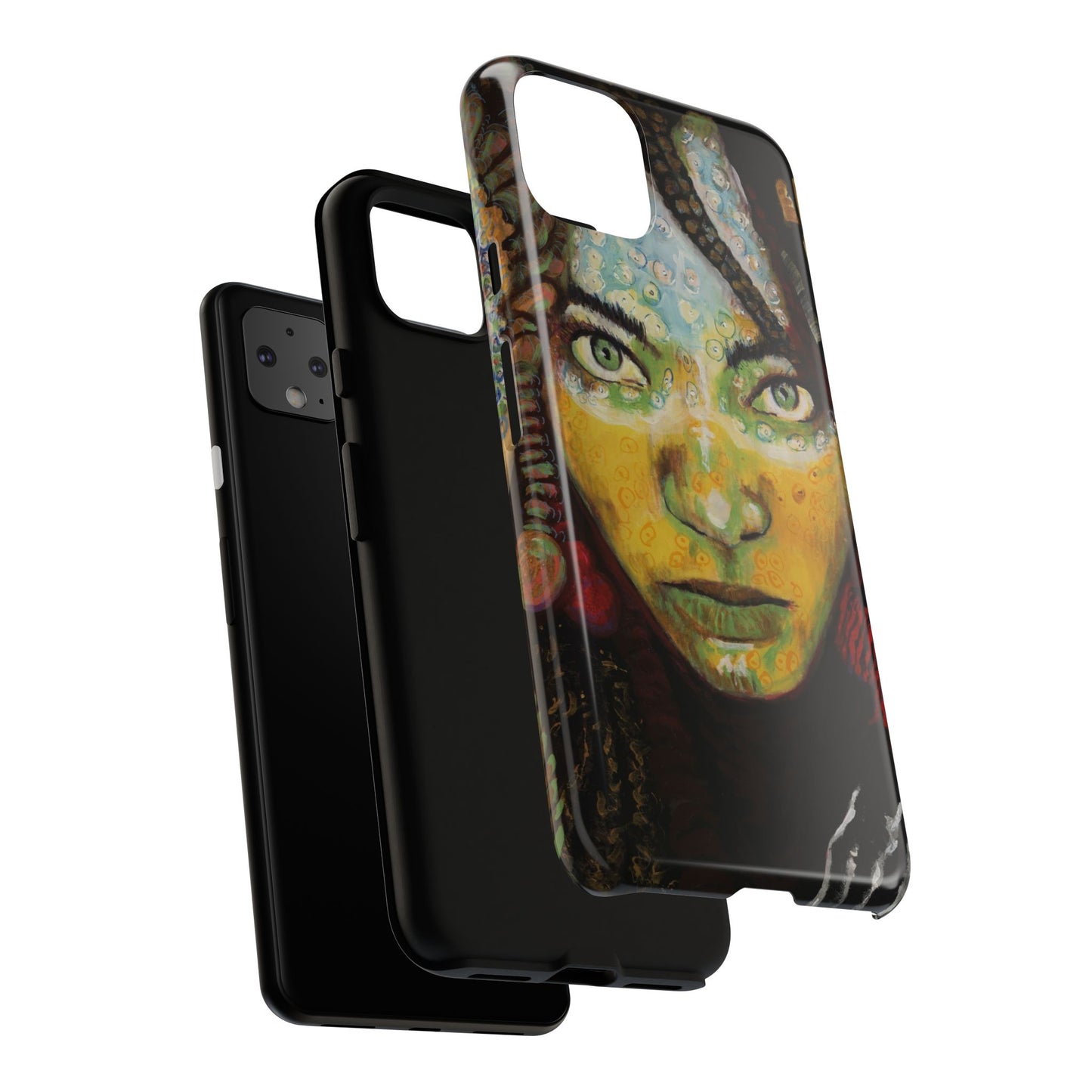 Artistic Tough Case - Unique Design for Bold Personalities- From Africa to America the Sisters Image