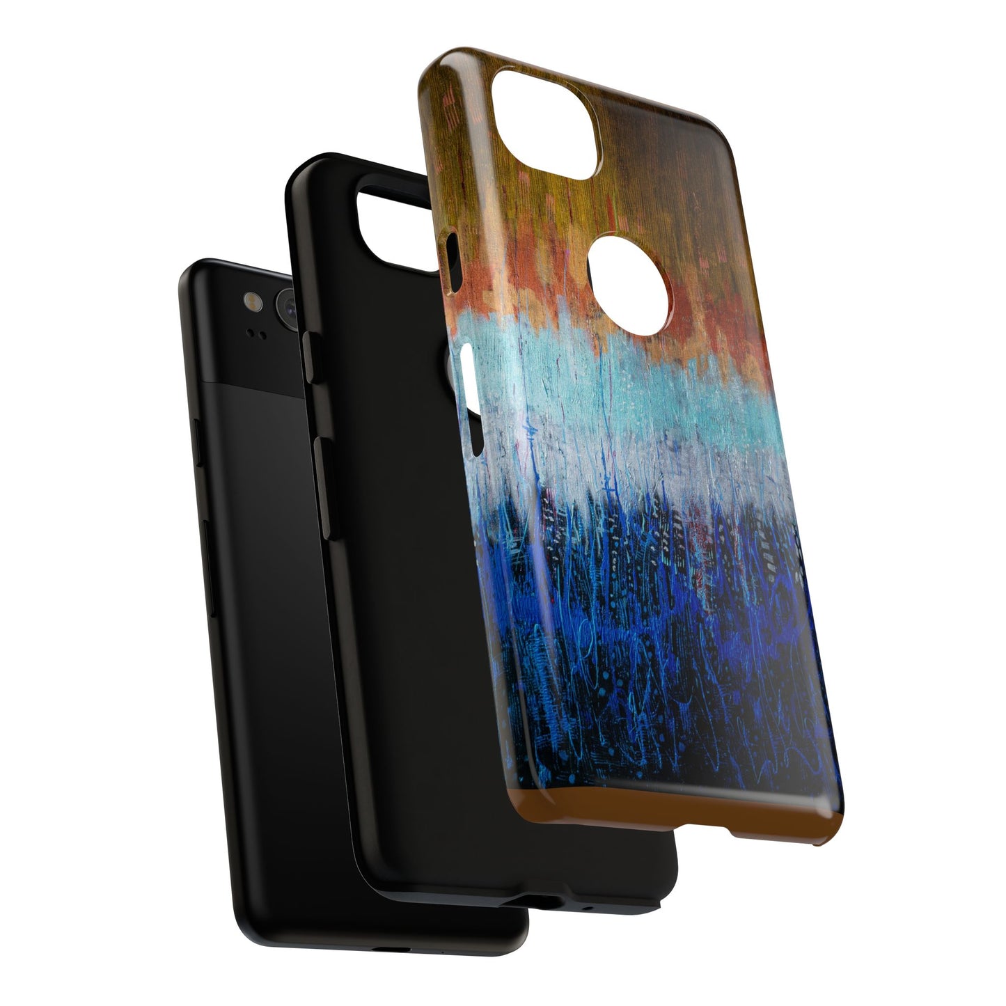 Artistic Tough iPhone Case - Colorful Abstract Design