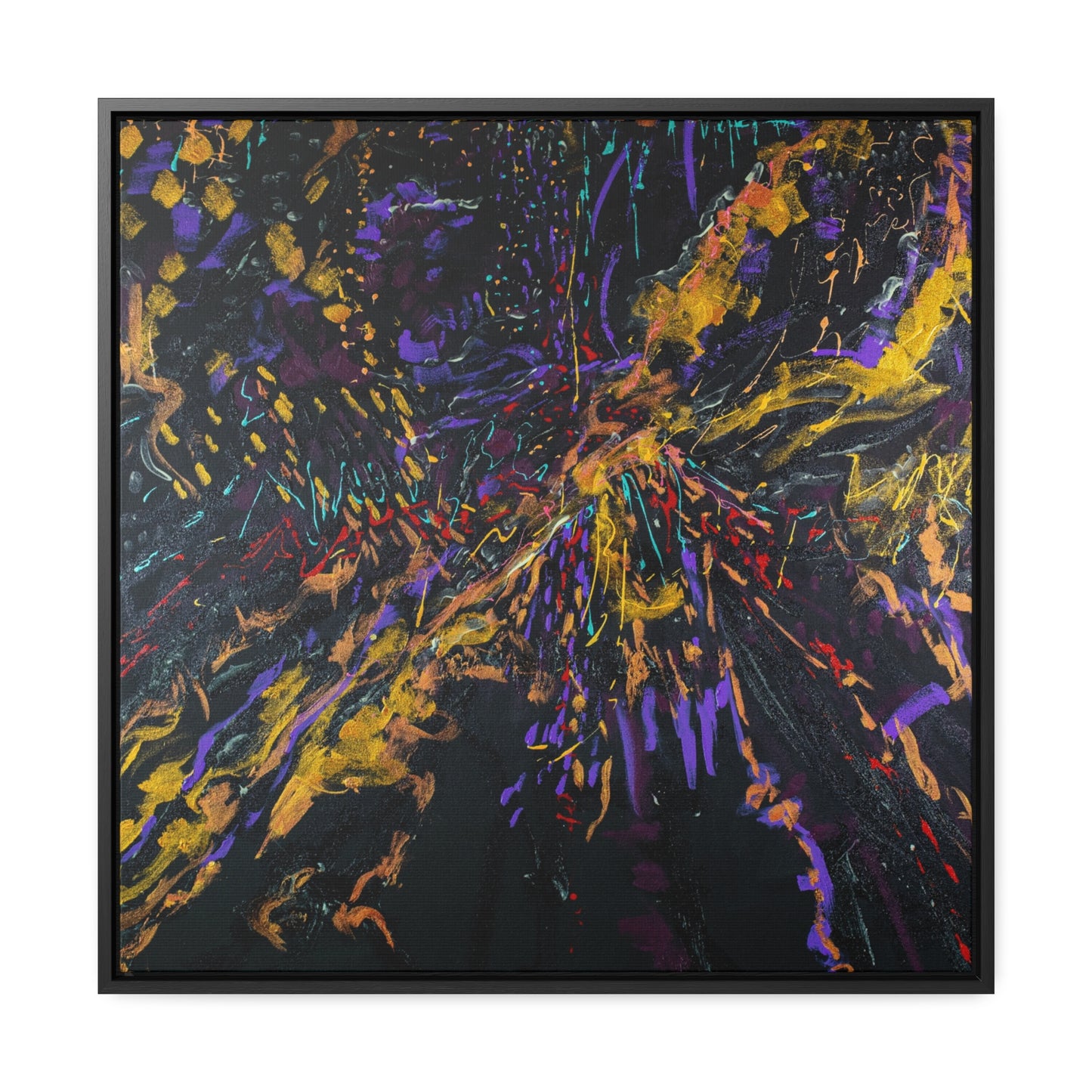 Brilliance of Spring - Framed Canvas Print