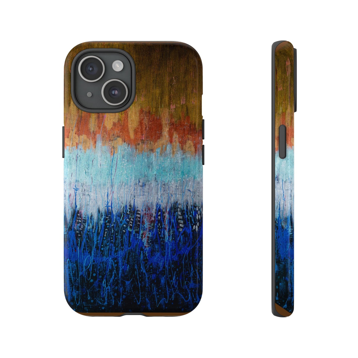 Artistic Tough iPhone Case - Colorful Abstract Design