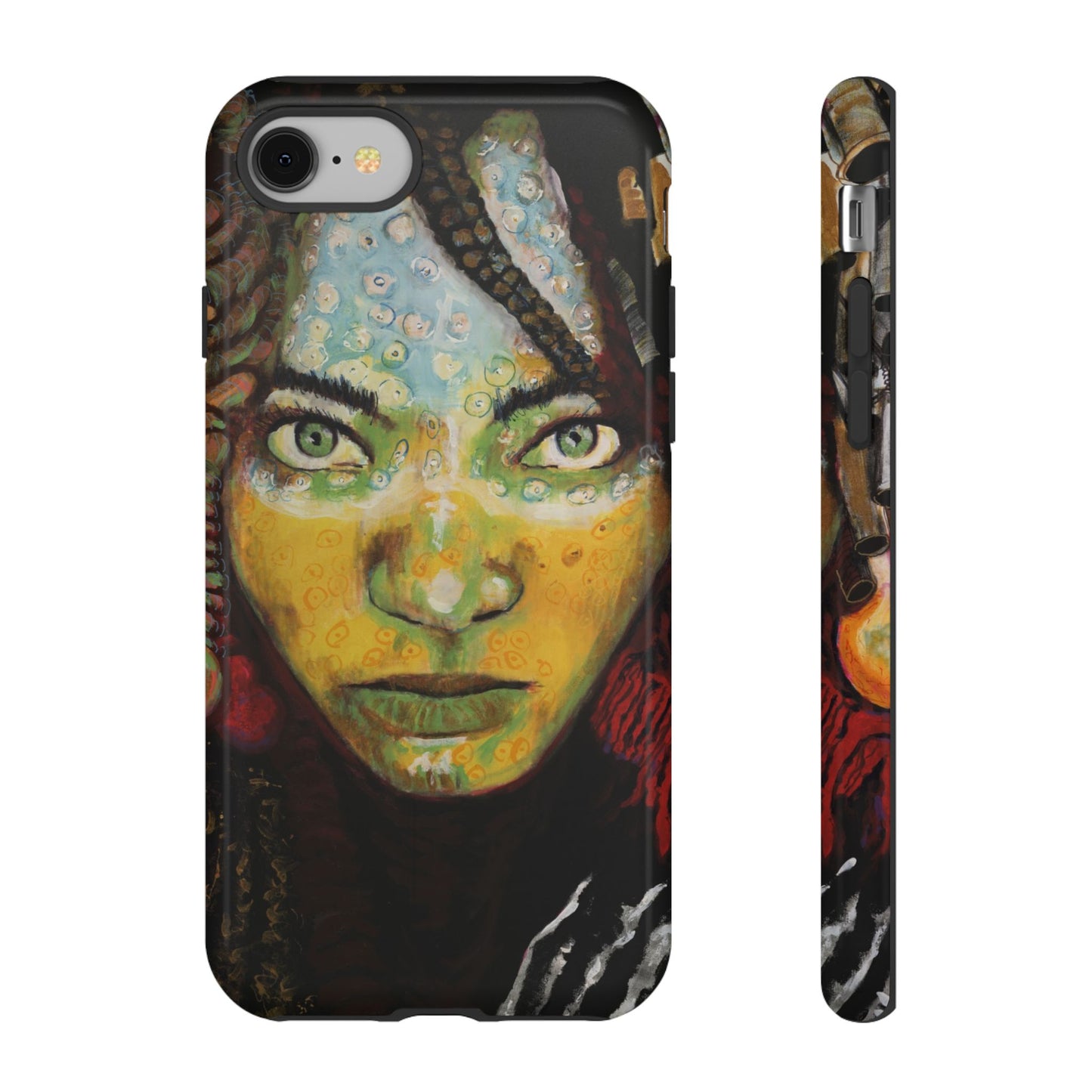 Artistic Tough Case - Unique Design for Bold Personalities- From Africa to America the Sisters Image