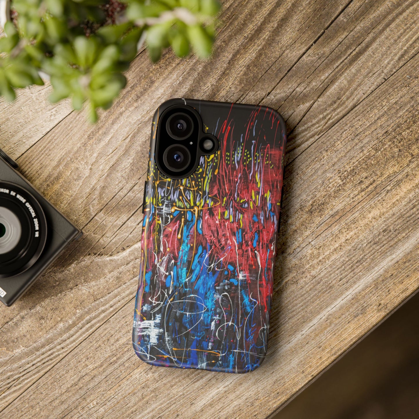 Vibrant Tough Case-Passion of Life Image- Artistic Phone Cover for Bold Personalities
