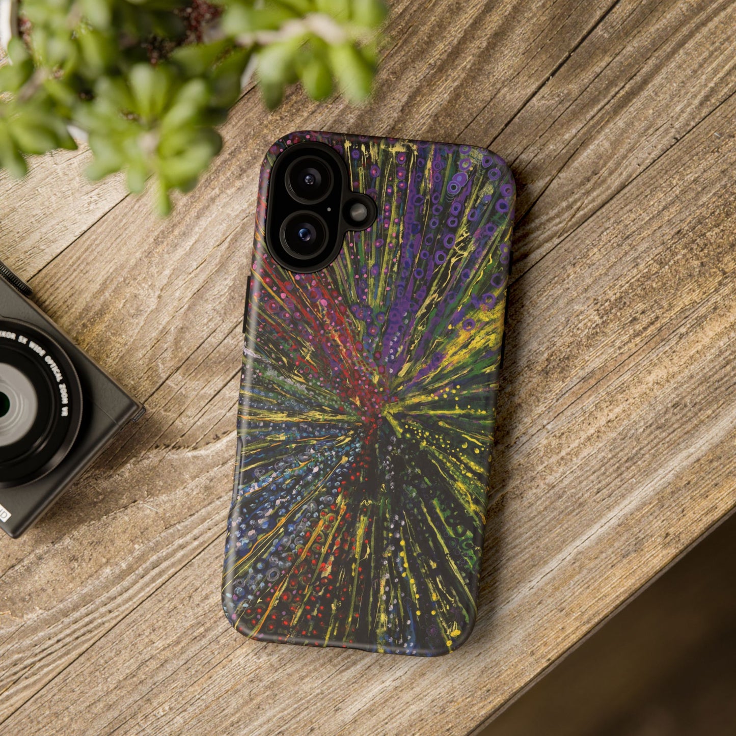 Stylish Abstract Phone Case for Trendsetters - The Last Dance Image