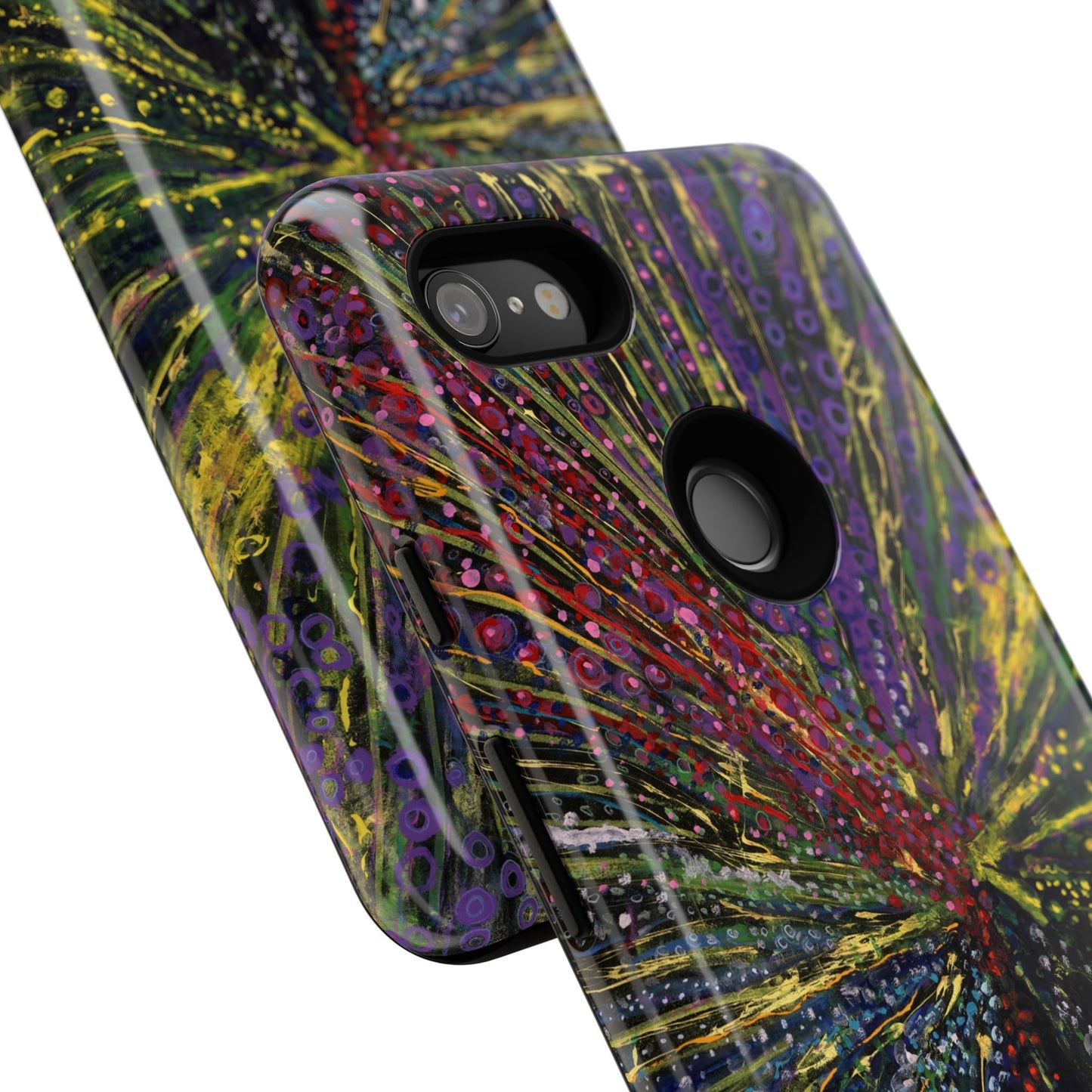 Stylish Abstract Phone Case for Trendsetters - The Last Dance Image