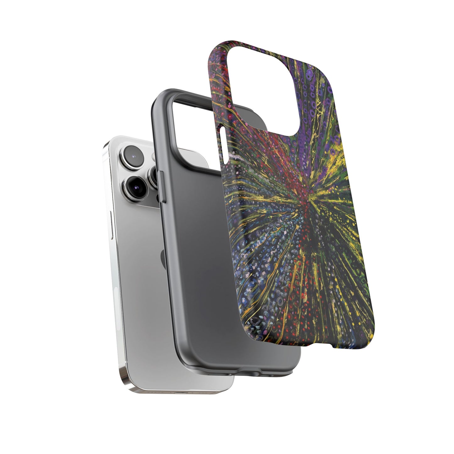 Stylish Abstract Phone Case for Trendsetters - The Last Dance Image