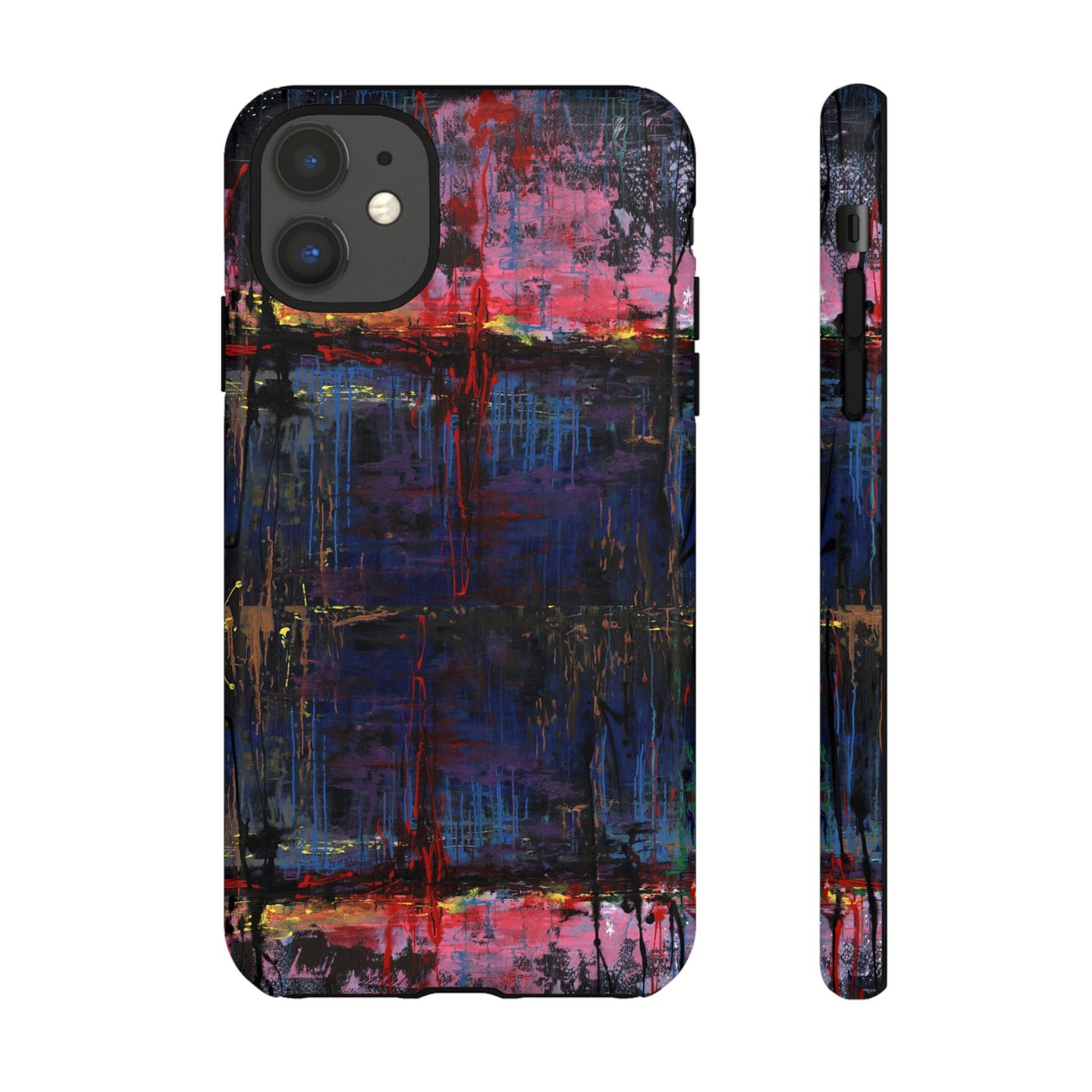 Artistic Tough Cases - Colorful Abstract Phone Case for Creative Souls- Illumination Image