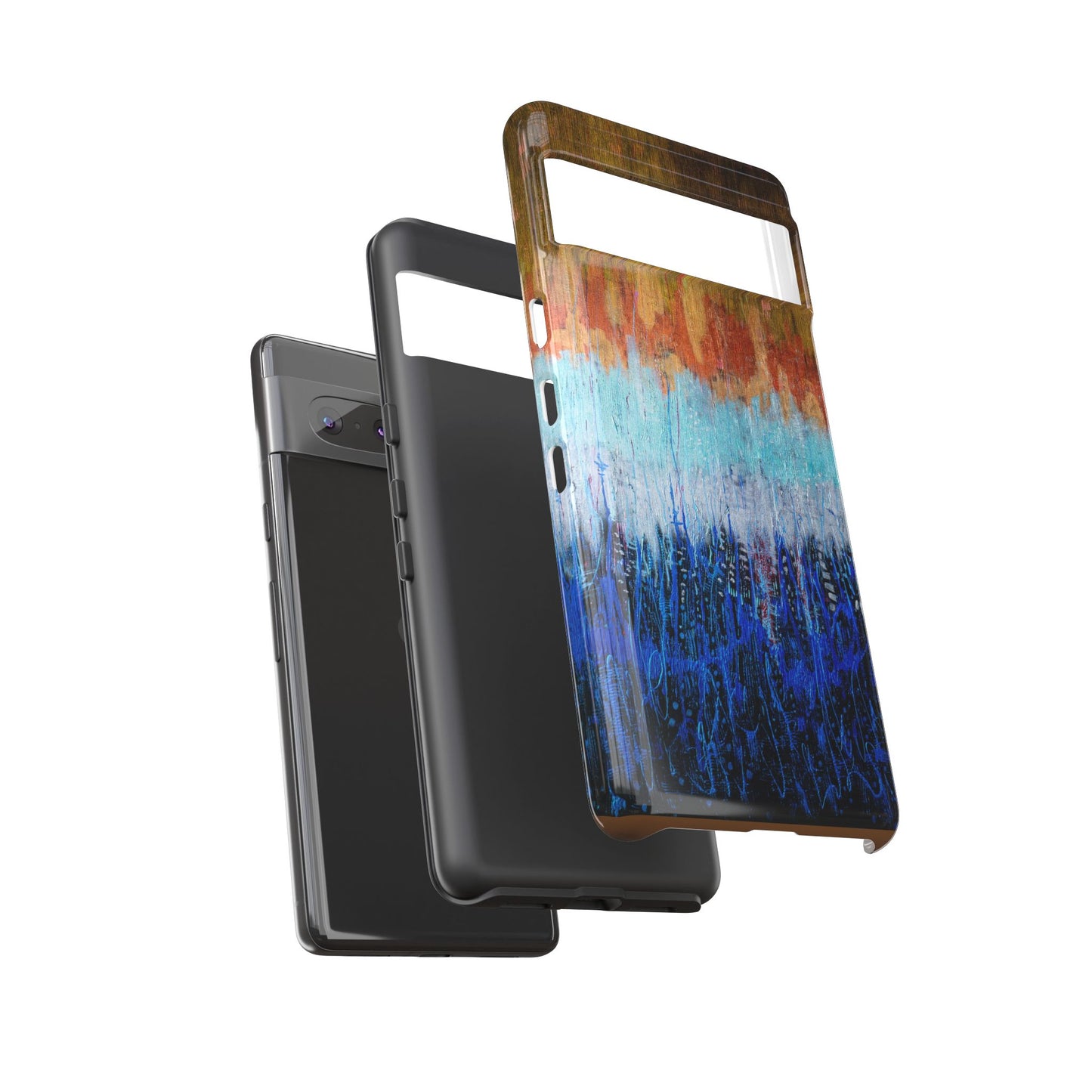 Artistic Tough iPhone Case - Colorful Abstract Design