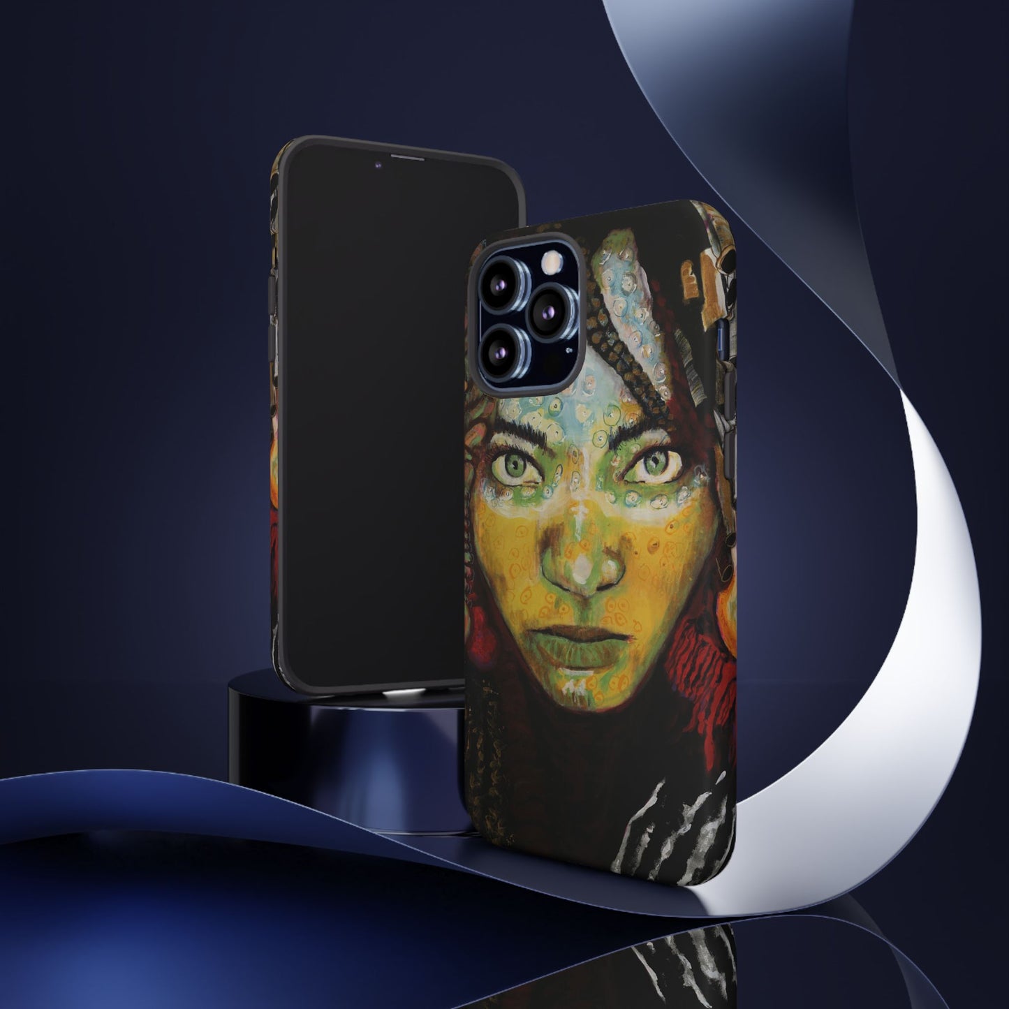Artistic Tough Case - Unique Design for Bold Personalities- From Africa to America the Sisters Image
