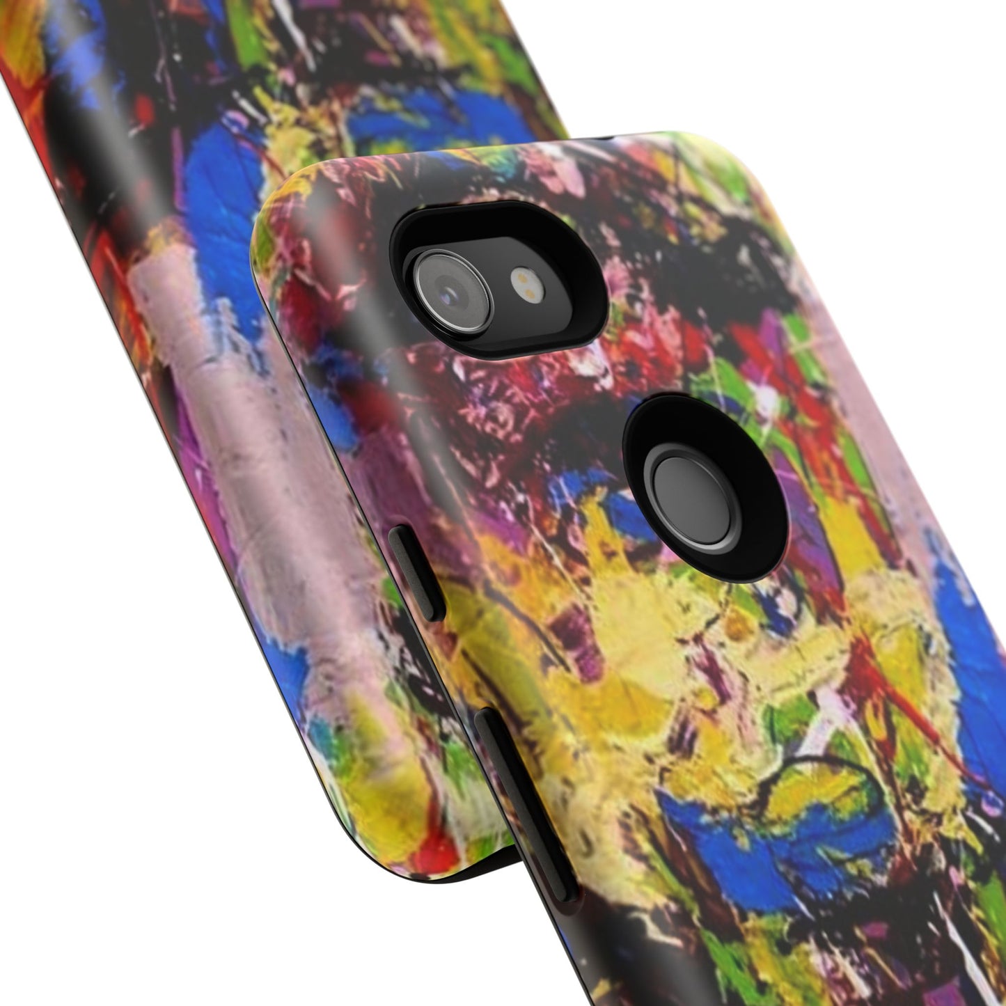 Vibrant Abstract Phone Case - Tough Cases for Bold Individuals