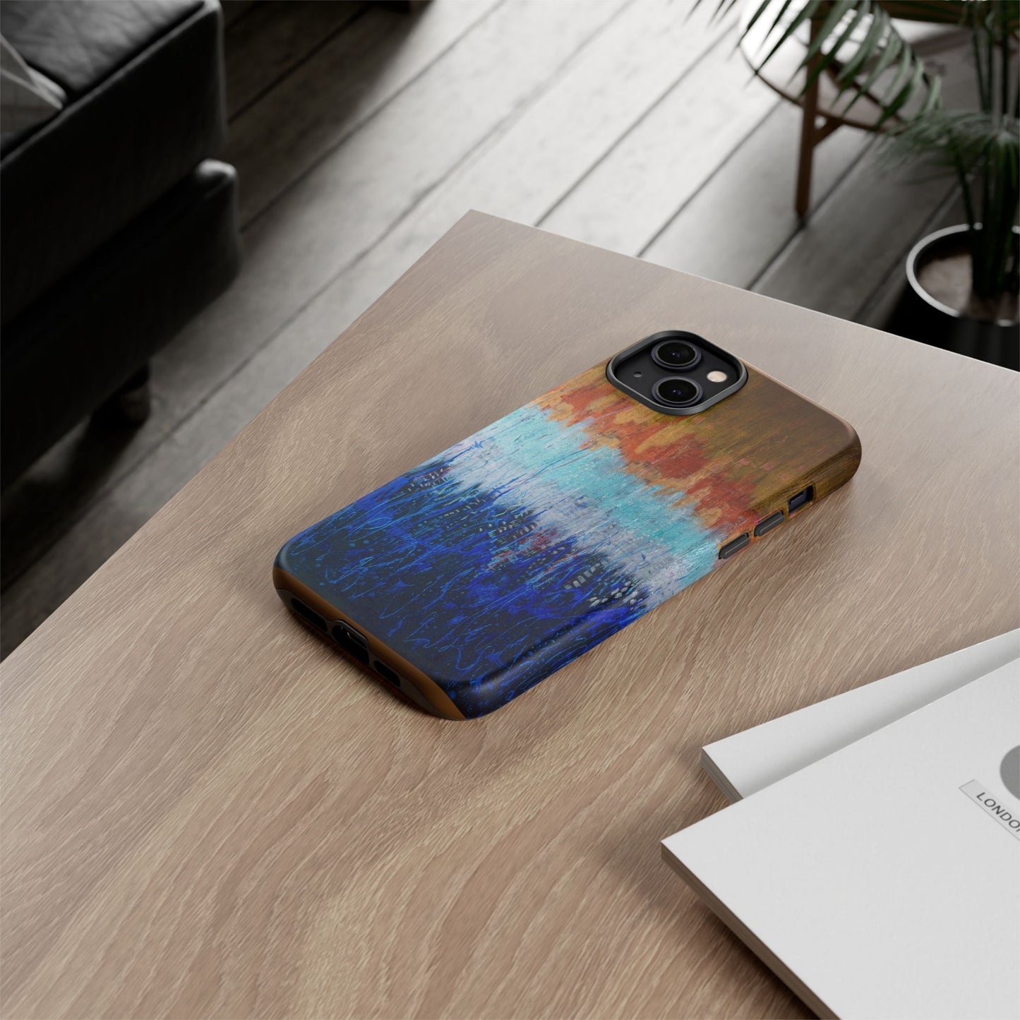 Artistic Tough iPhone Case - Colorful Abstract Design