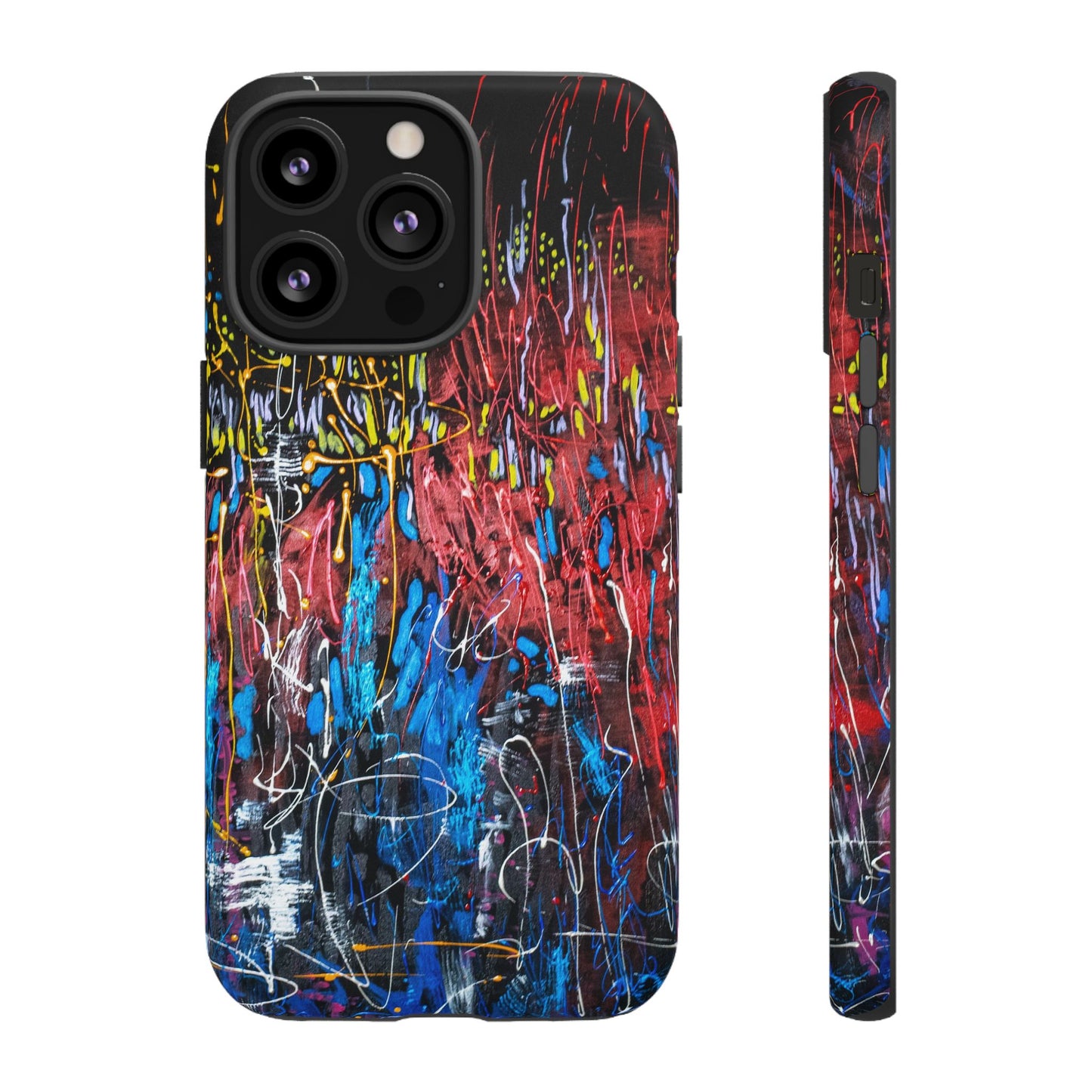 Vibrant Tough Case-Passion of Life Image- Artistic Phone Cover for Bold Personalities