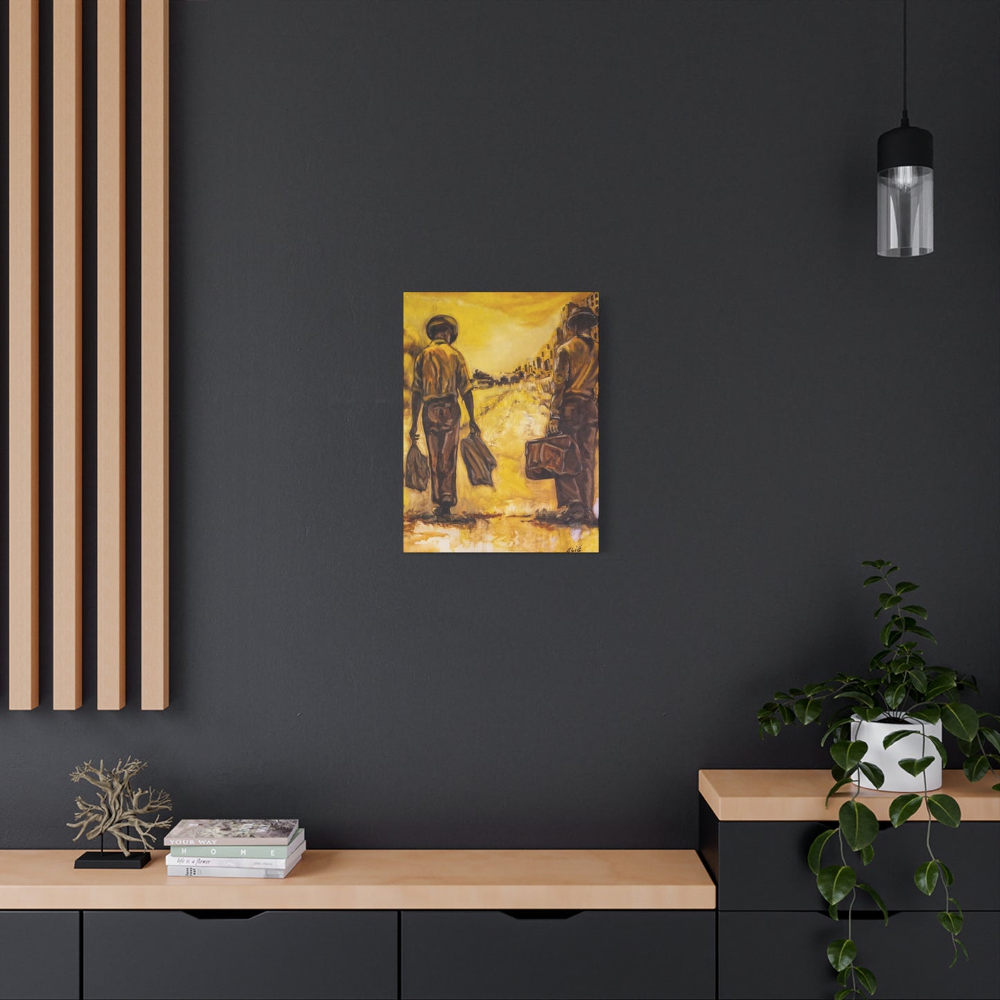 Going Home - Matte Canvas Print