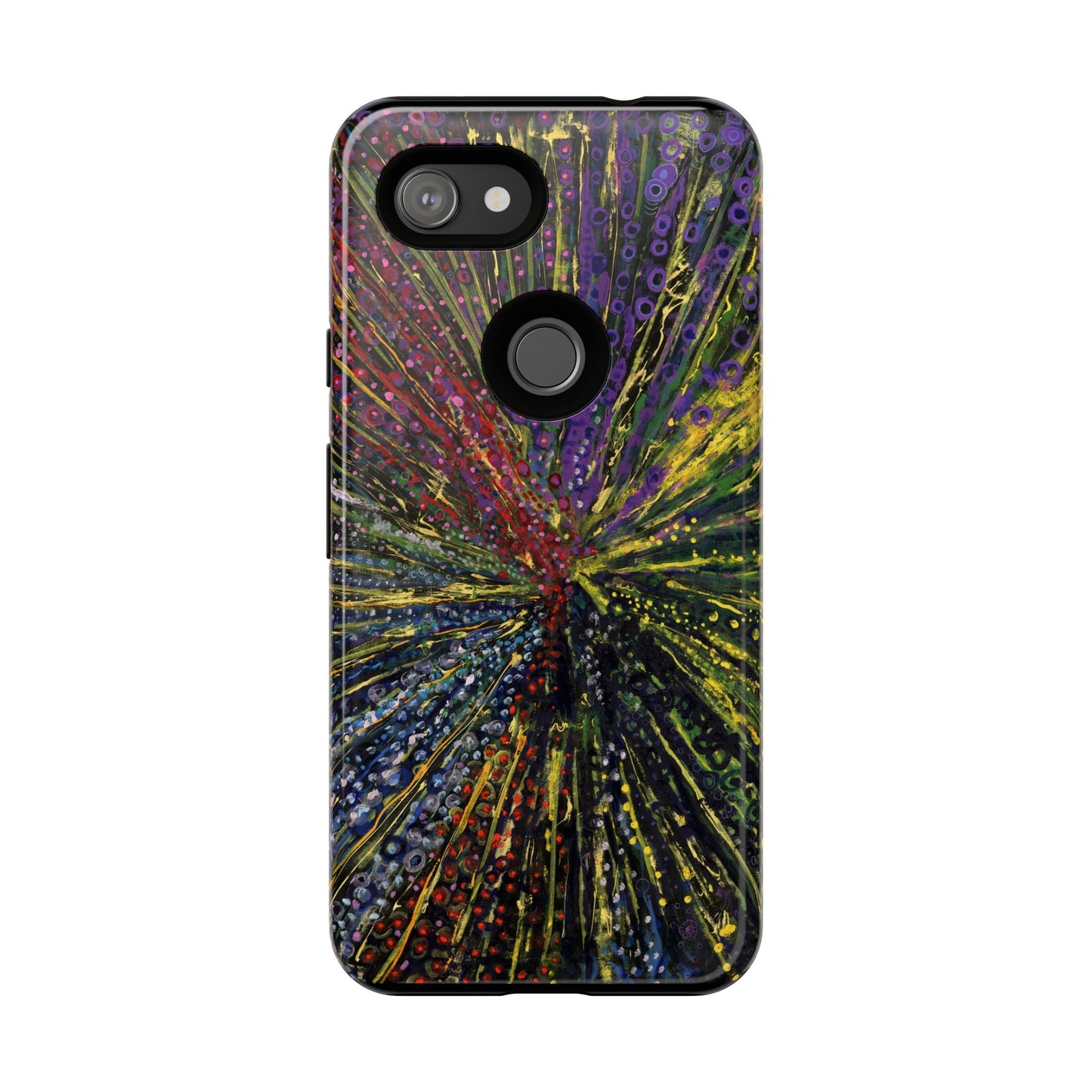Stylish Abstract Phone Case for Trendsetters - The Last Dance Image