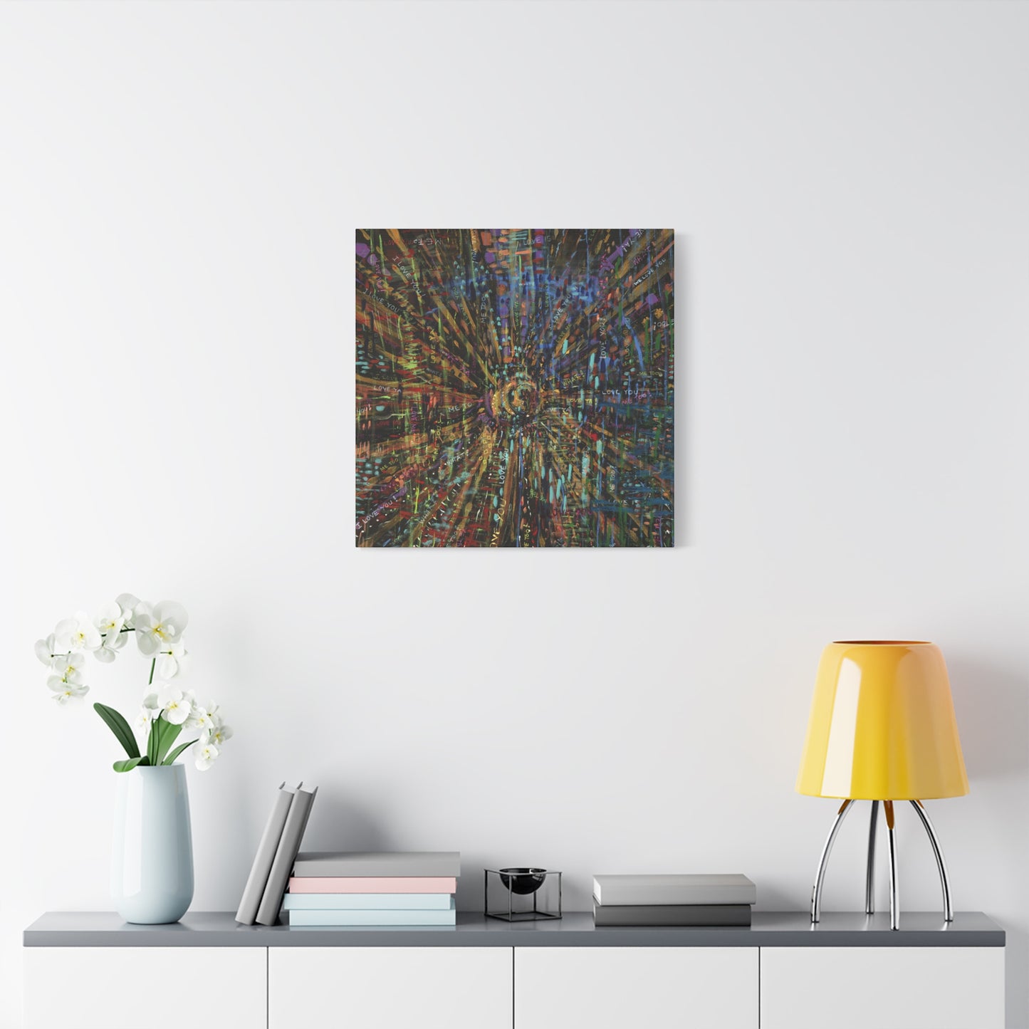 I Love You - Matte Canvas Print