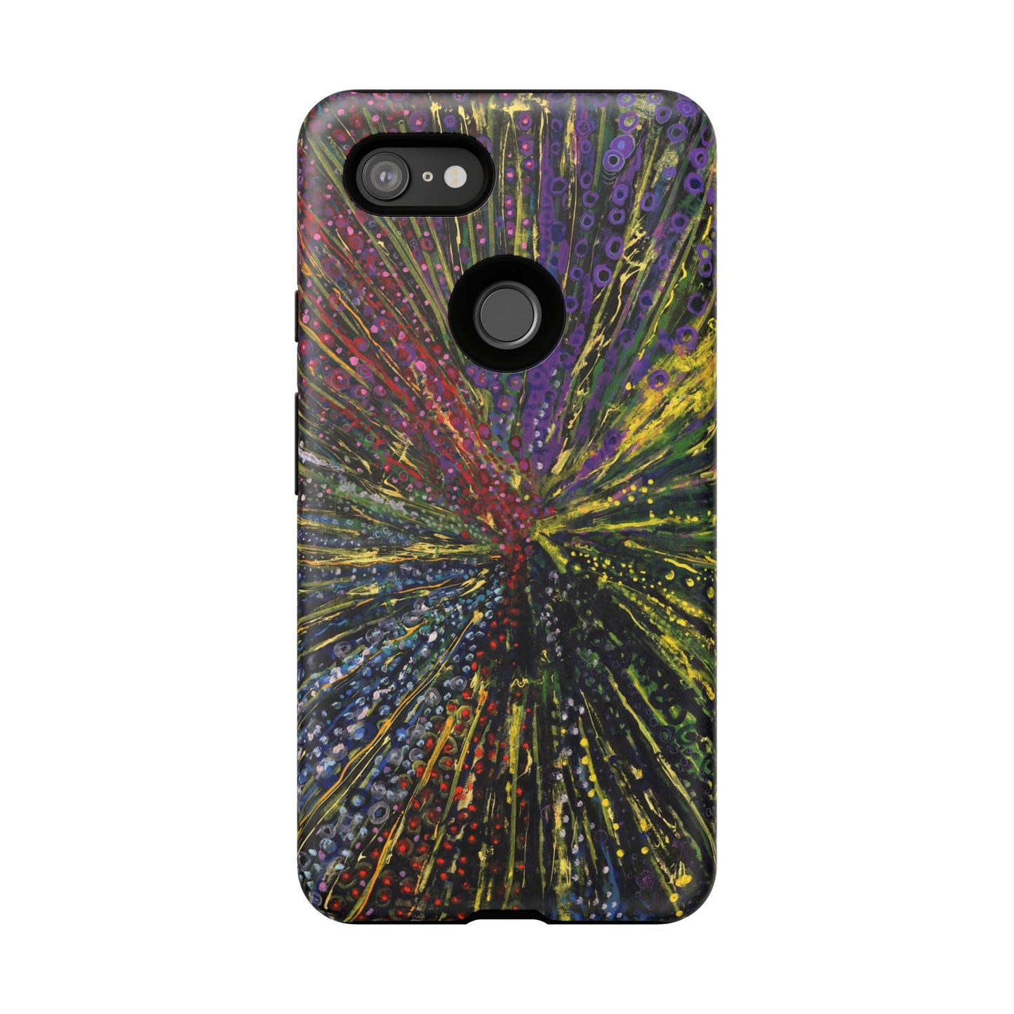 Stylish Abstract Phone Case for Trendsetters - The Last Dance Image