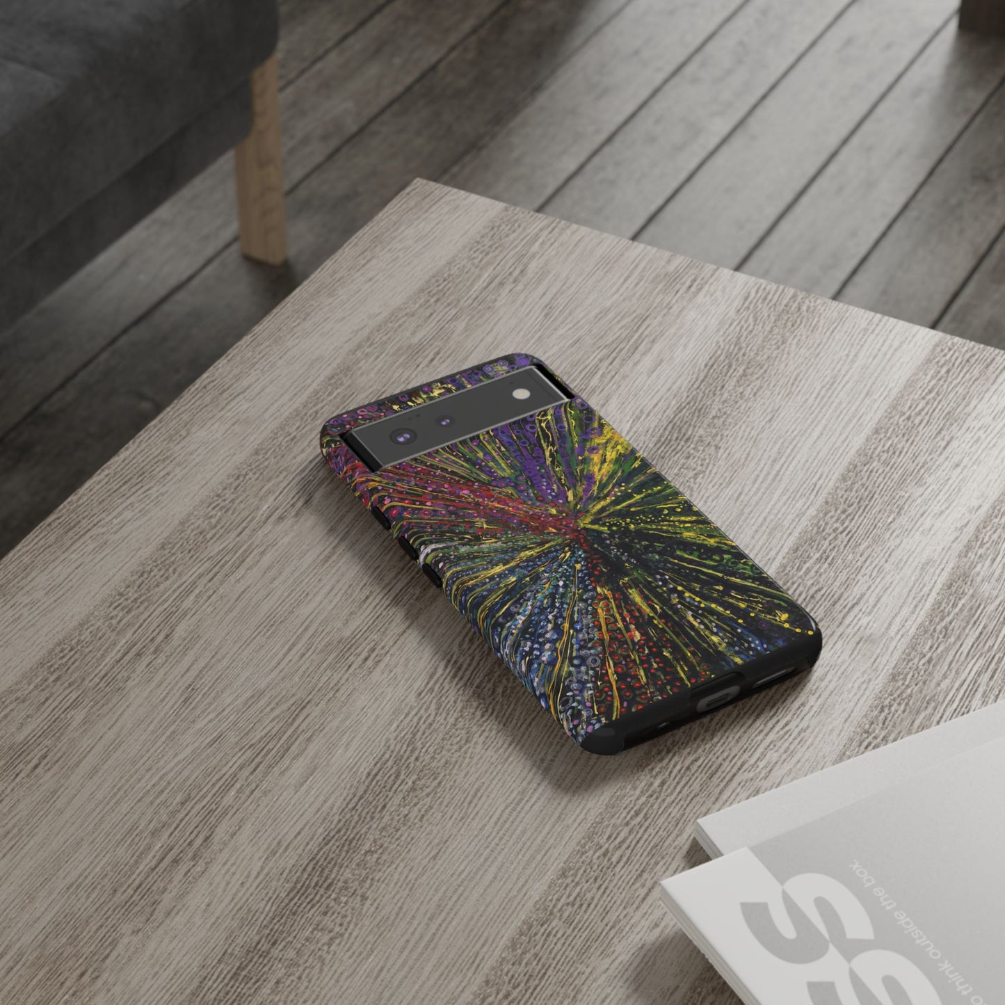 Stylish Abstract Phone Case for Trendsetters - The Last Dance Image