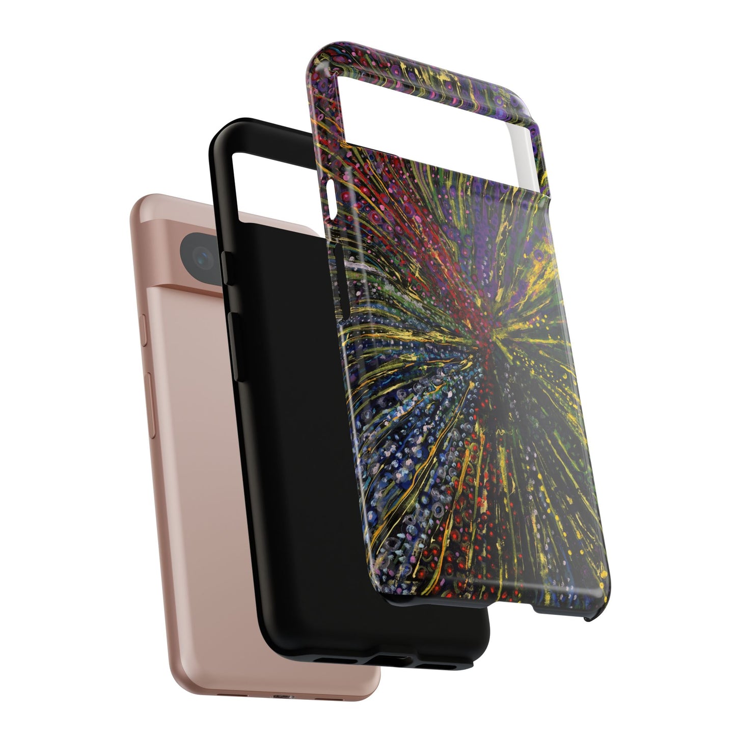 Stylish Abstract Phone Case for Trendsetters - The Last Dance Image