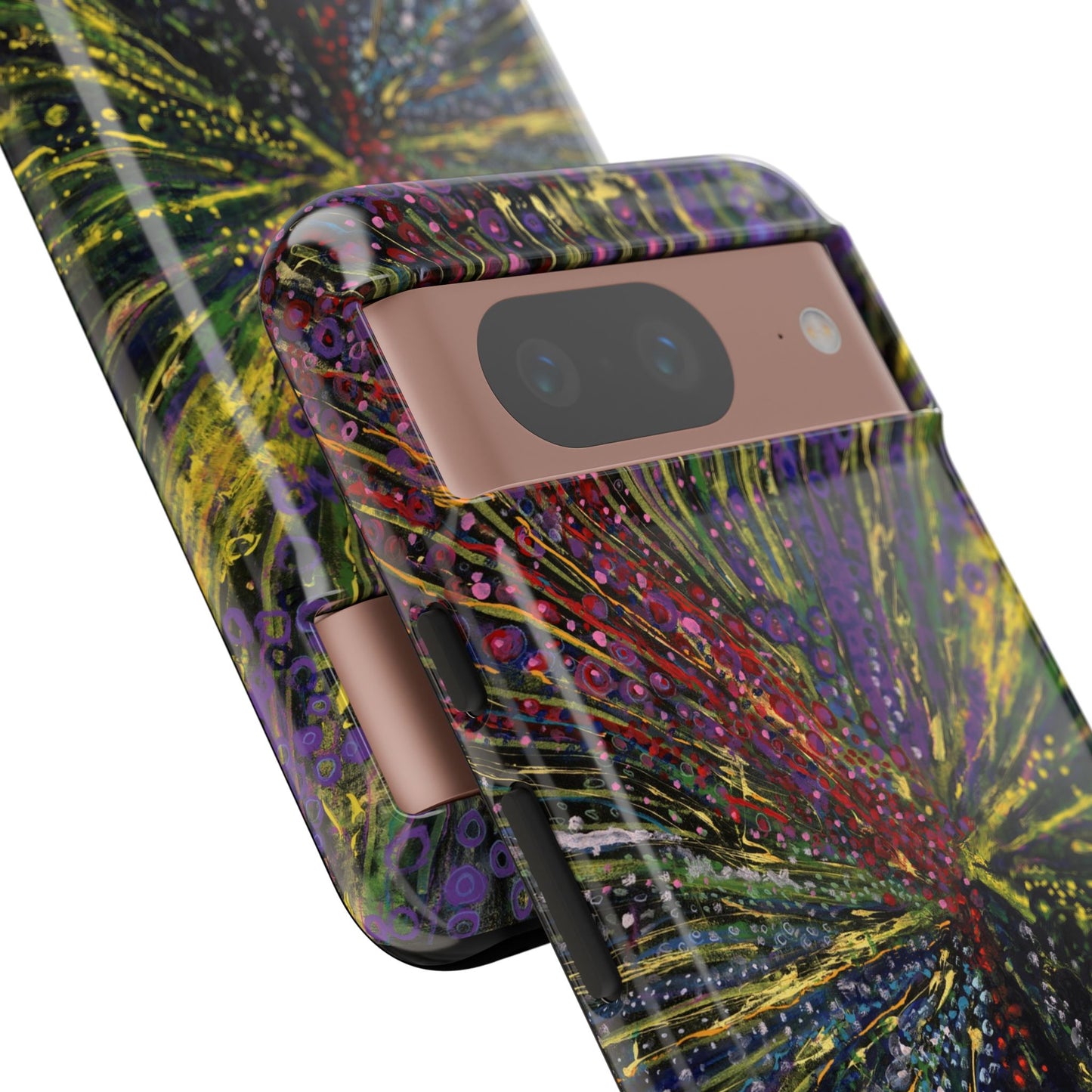 Stylish Abstract Phone Case for Trendsetters - The Last Dance Image