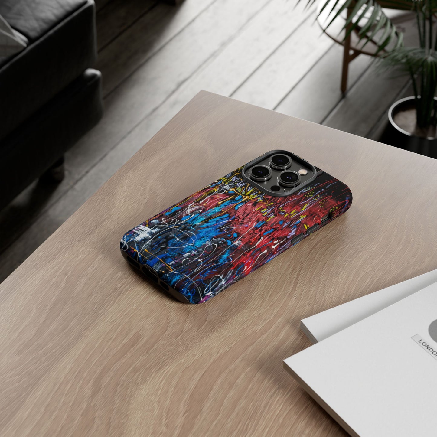 Vibrant Tough Case-Passion of Life Image- Artistic Phone Cover for Bold Personalities