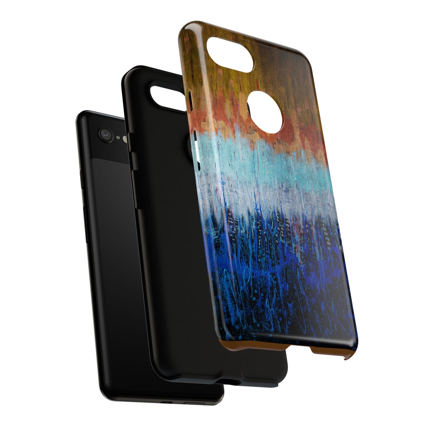 Artistic Tough iPhone Case - Colorful Abstract Design