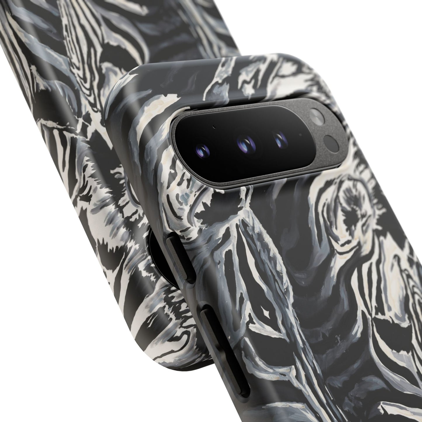Artistic Zebra Print Phone Case -Tough Cases- Baby Zebras Image