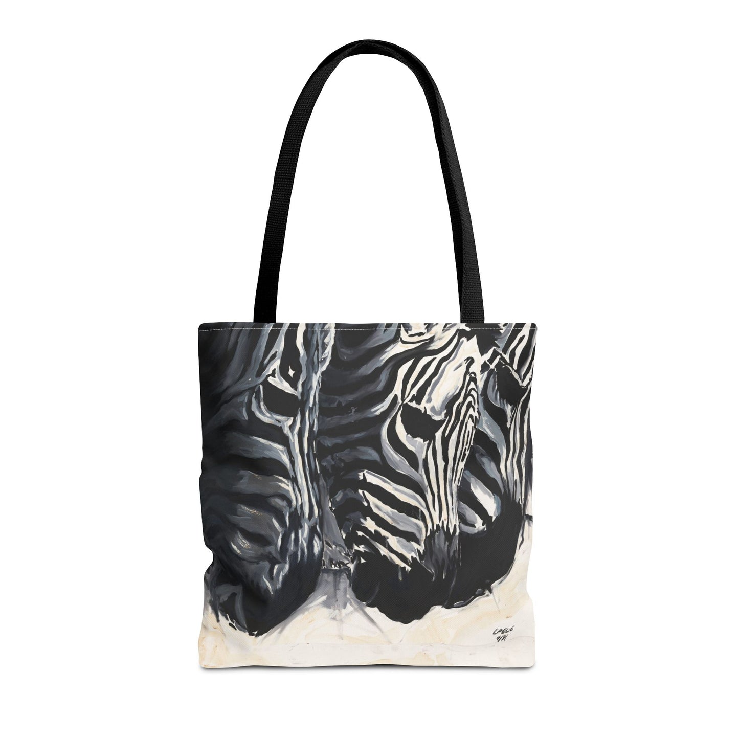 The Baby Zebras Image- Tote Bag