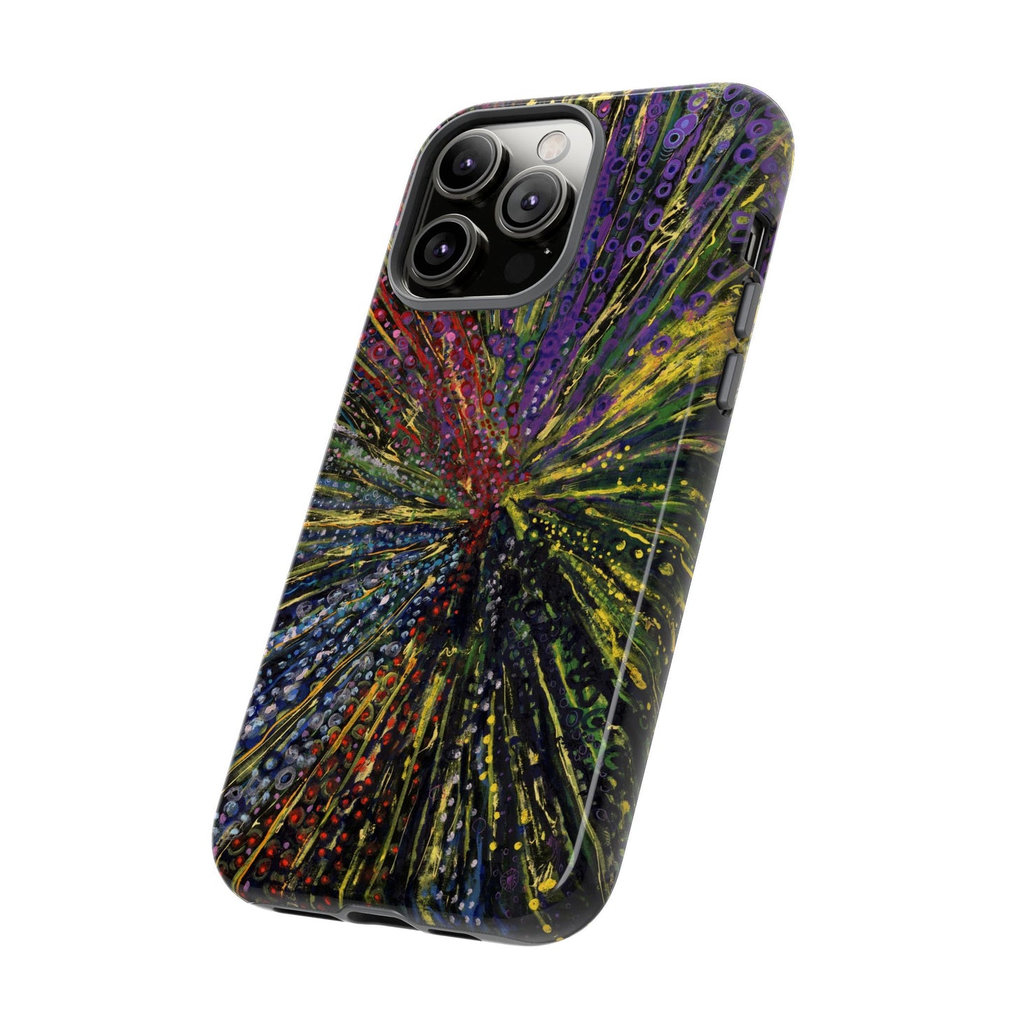 Stylish Abstract Phone Case for Trendsetters - The Last Dance Image