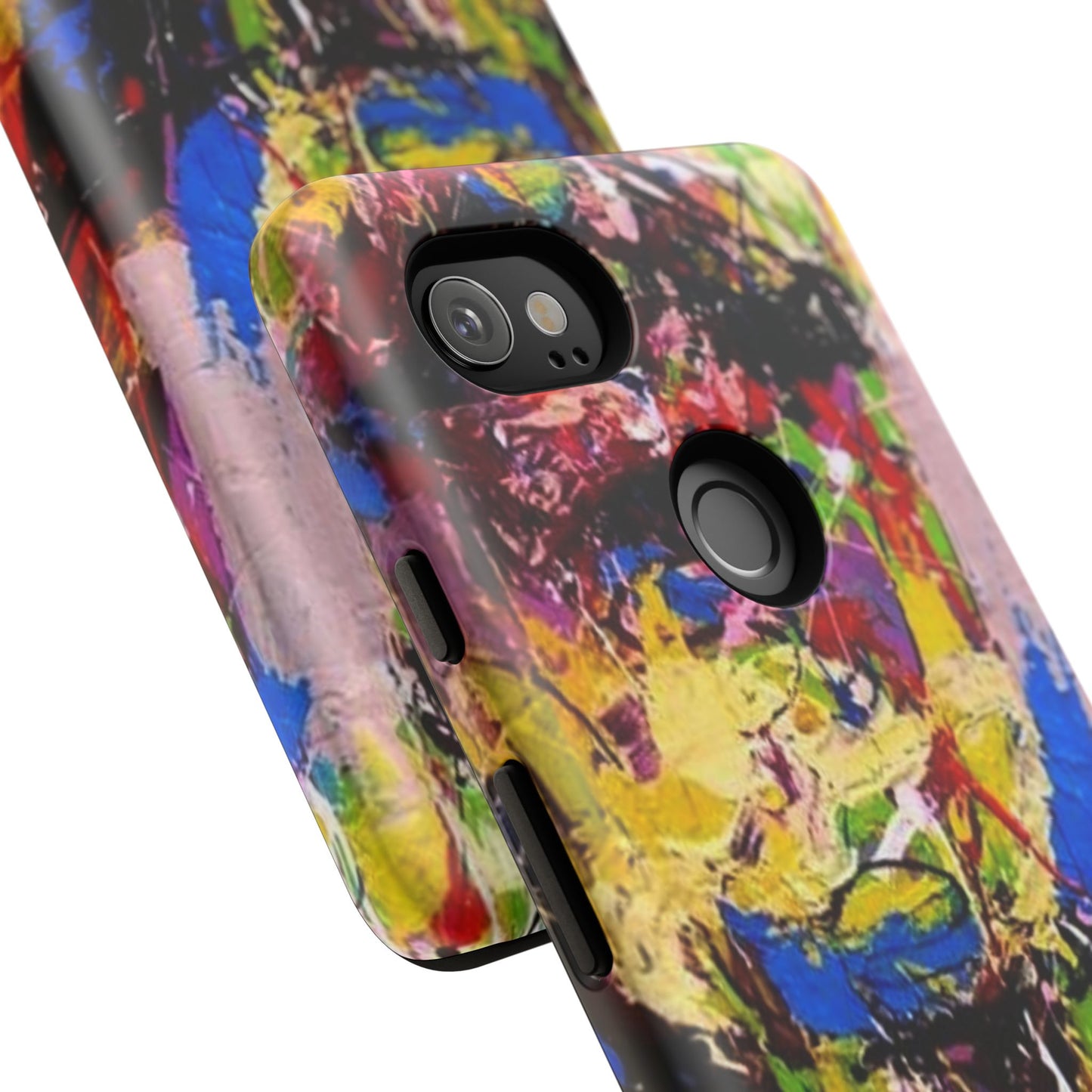 Vibrant Abstract Phone Case - Tough Cases for Bold Individuals