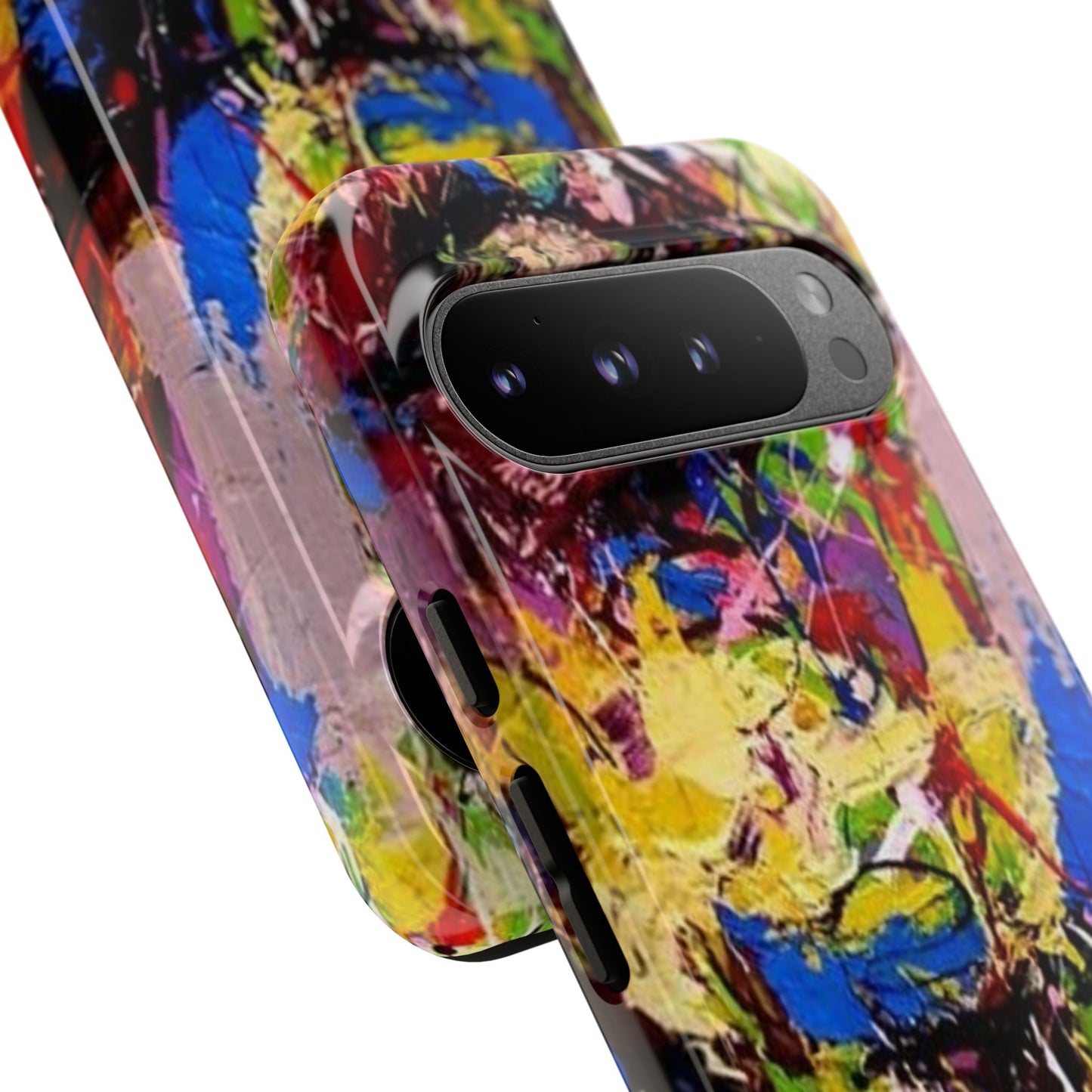 Vibrant Abstract Phone Case - Tough Cases for Bold Individuals
