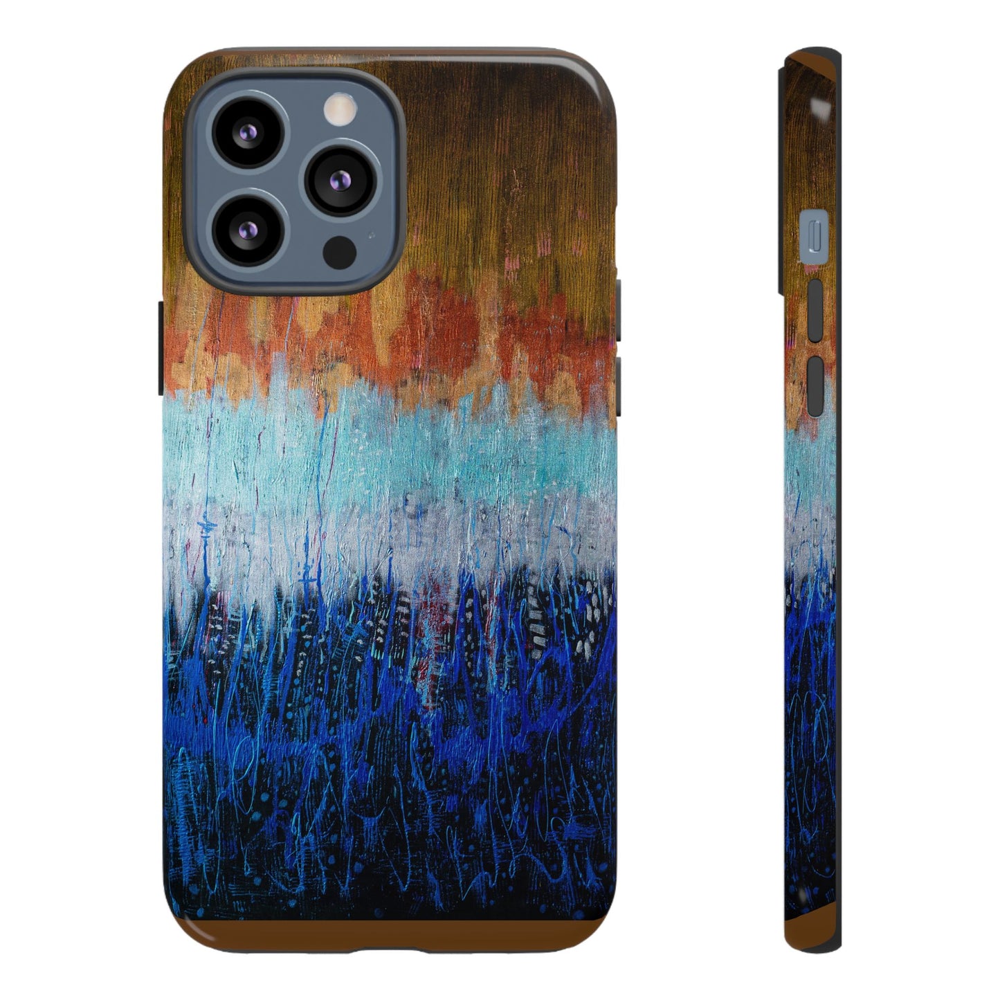 Artistic Tough iPhone Case - Colorful Abstract Design