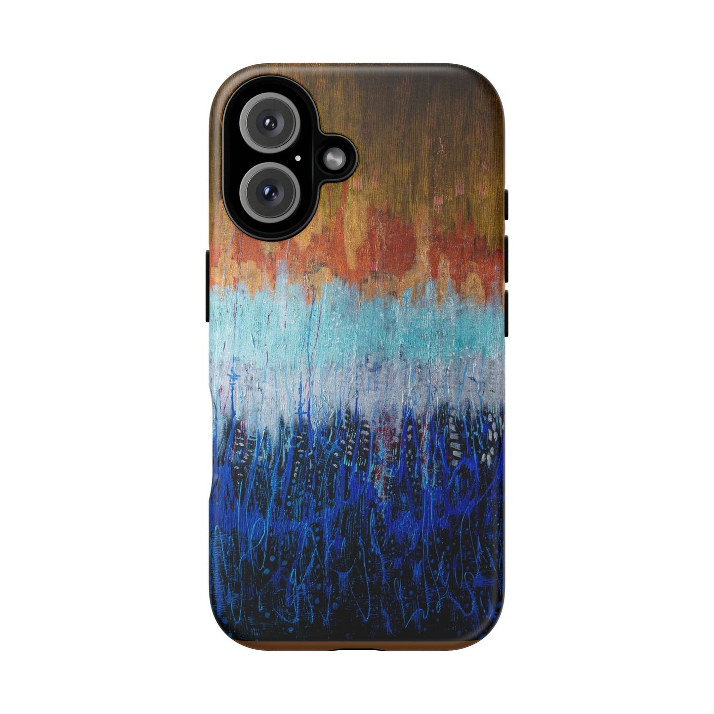 Artistic Tough iPhone Case - Colorful Abstract Design