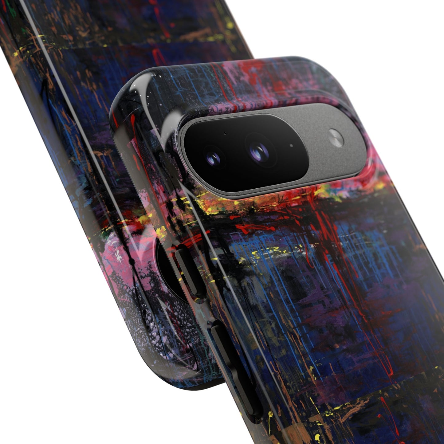 Artistic Tough Cases - Colorful Abstract Phone Case for Creative Souls- Illumination Image
