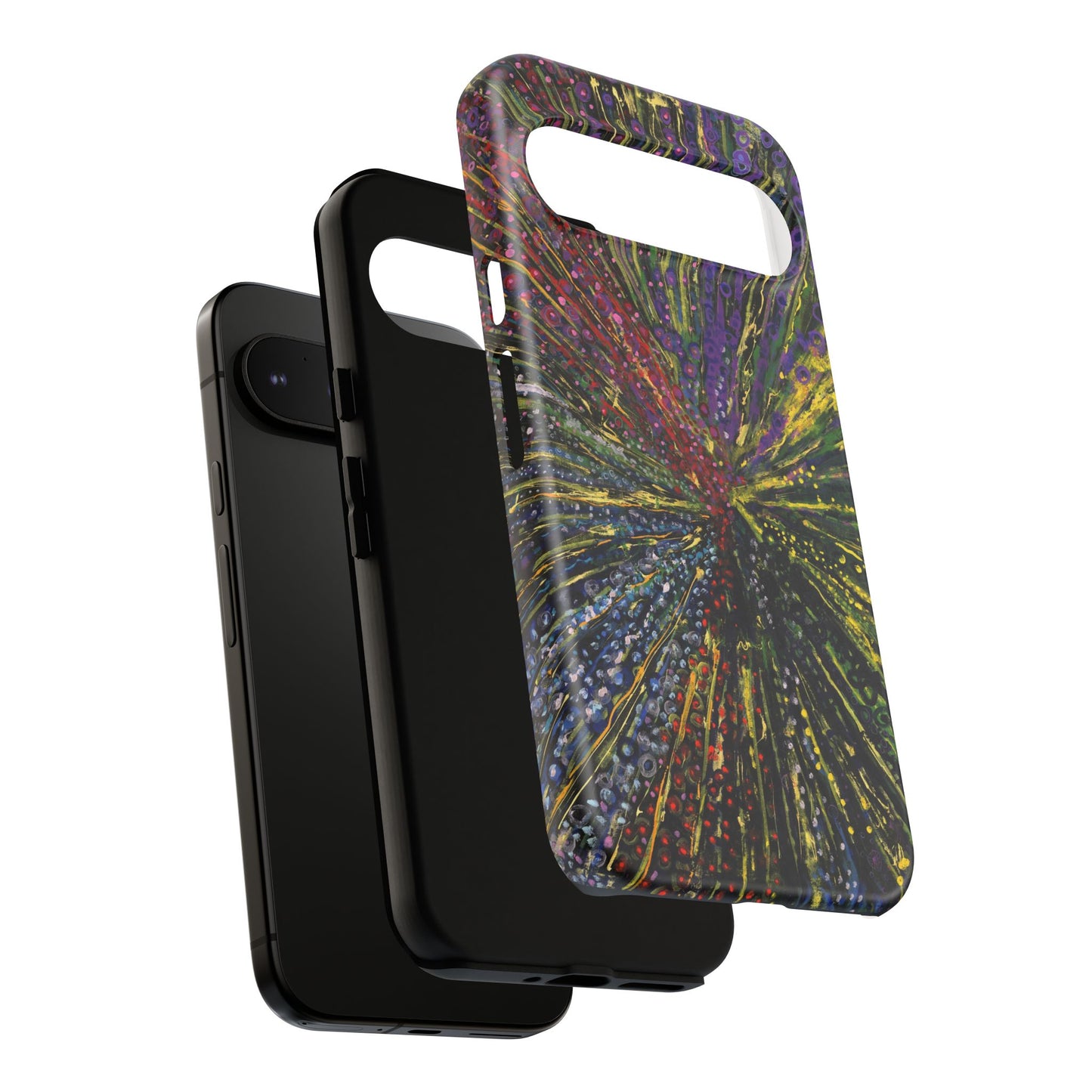 Stylish Abstract Phone Case for Trendsetters - The Last Dance Image