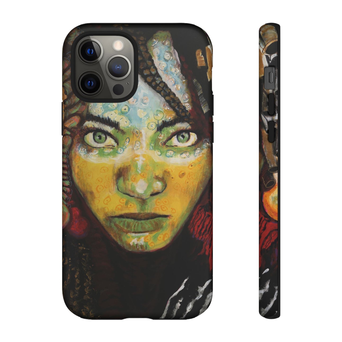 Artistic Tough Case - Unique Design for Bold Personalities- From Africa to America the Sisters Image