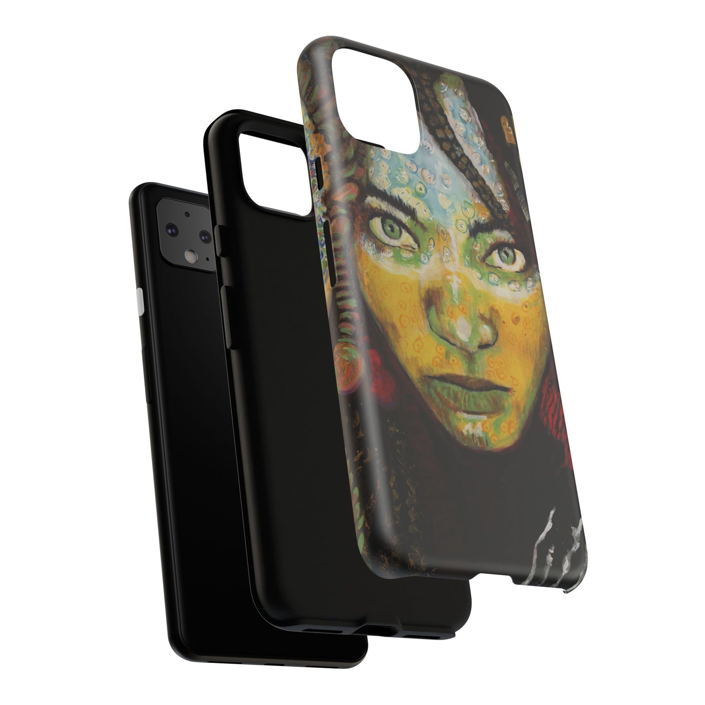 Artistic Tough Case - Unique Design for Bold Personalities- From Africa to America the Sisters Image