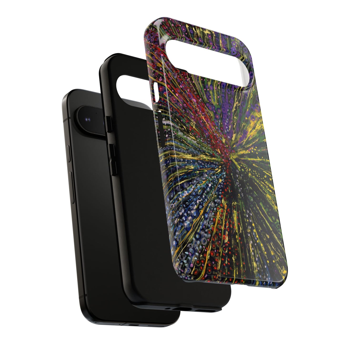 Stylish Abstract Phone Case for Trendsetters - The Last Dance Image