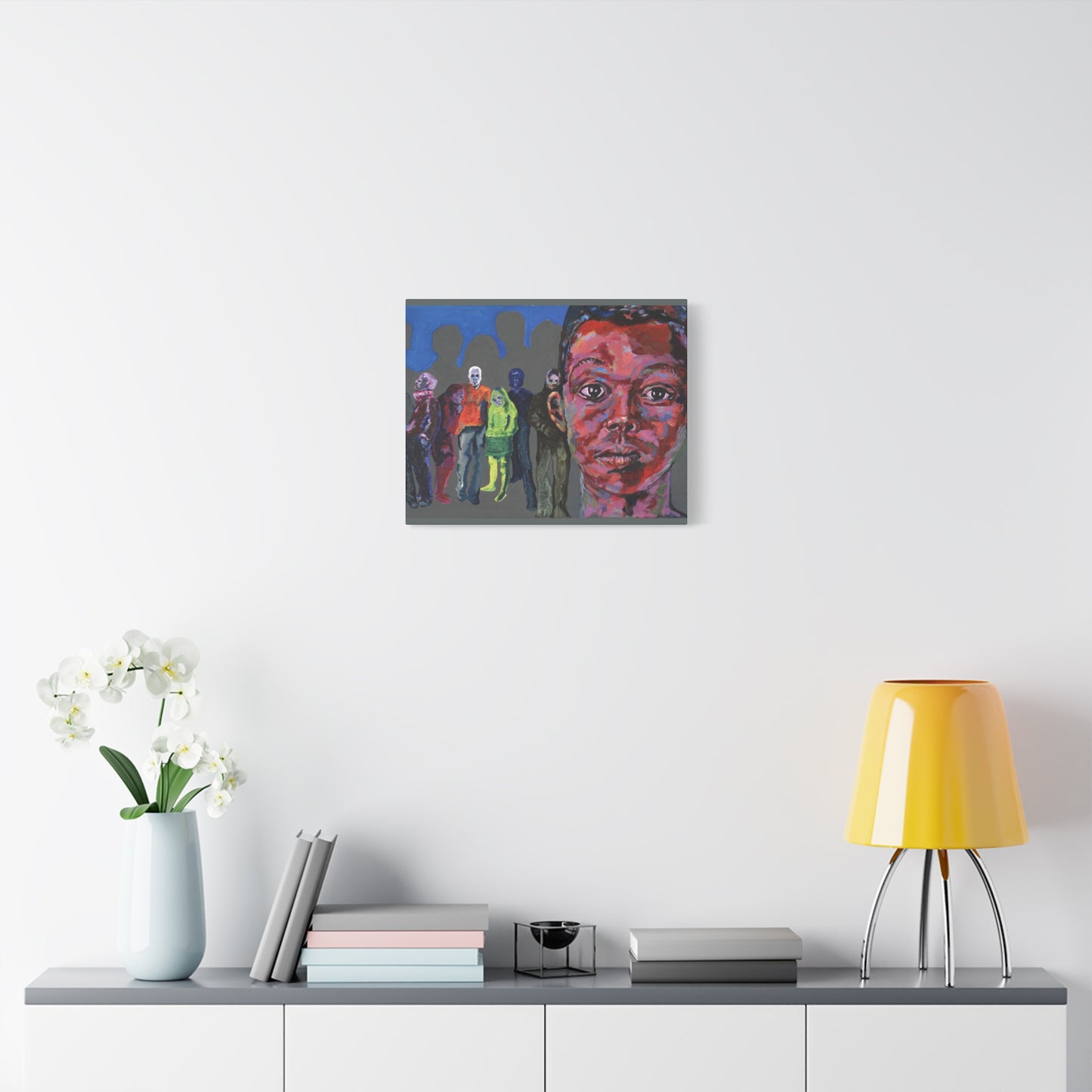I See You But You Never See Me - Matte Canvas Print