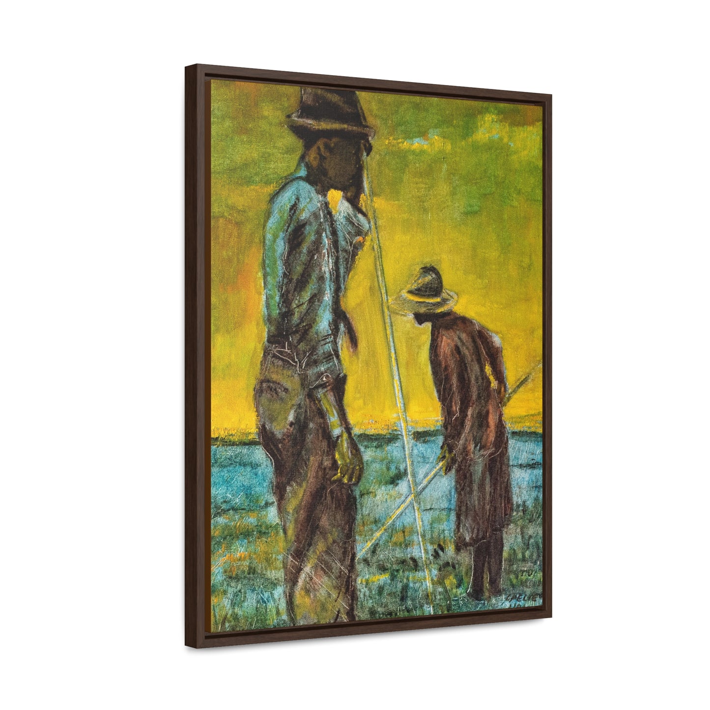 Sundown - Framed Canvas Print
