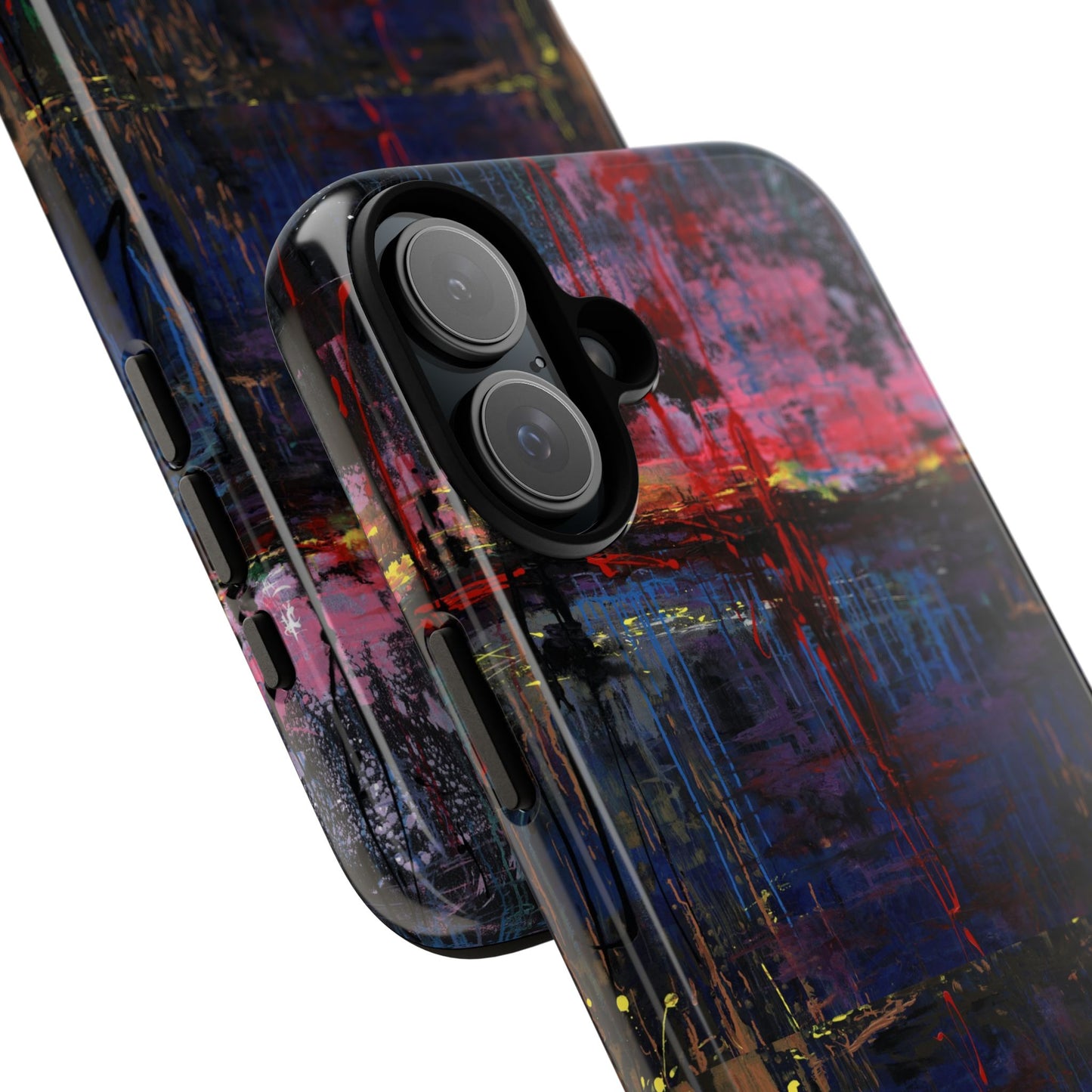 Artistic Tough Cases - Colorful Abstract Phone Case for Creative Souls- Illumination Image